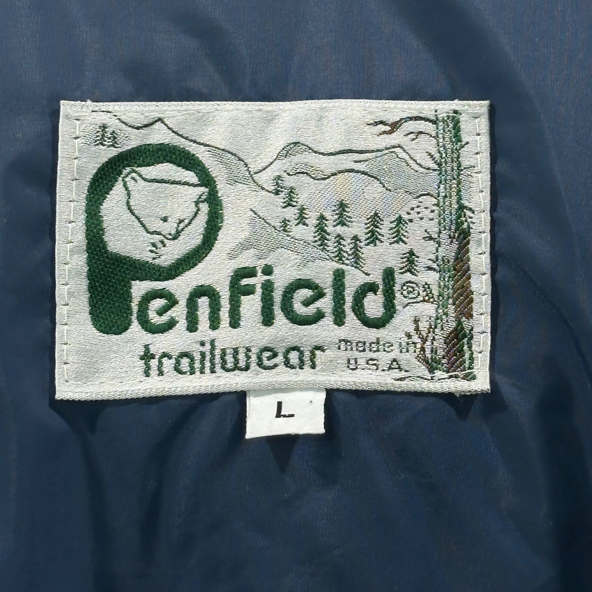 PEN FIELD(ペンフィールド) 80's Vintage Down Vest 80年代 ヴィンテージ ダウン ベスト 71226 L ベージュ