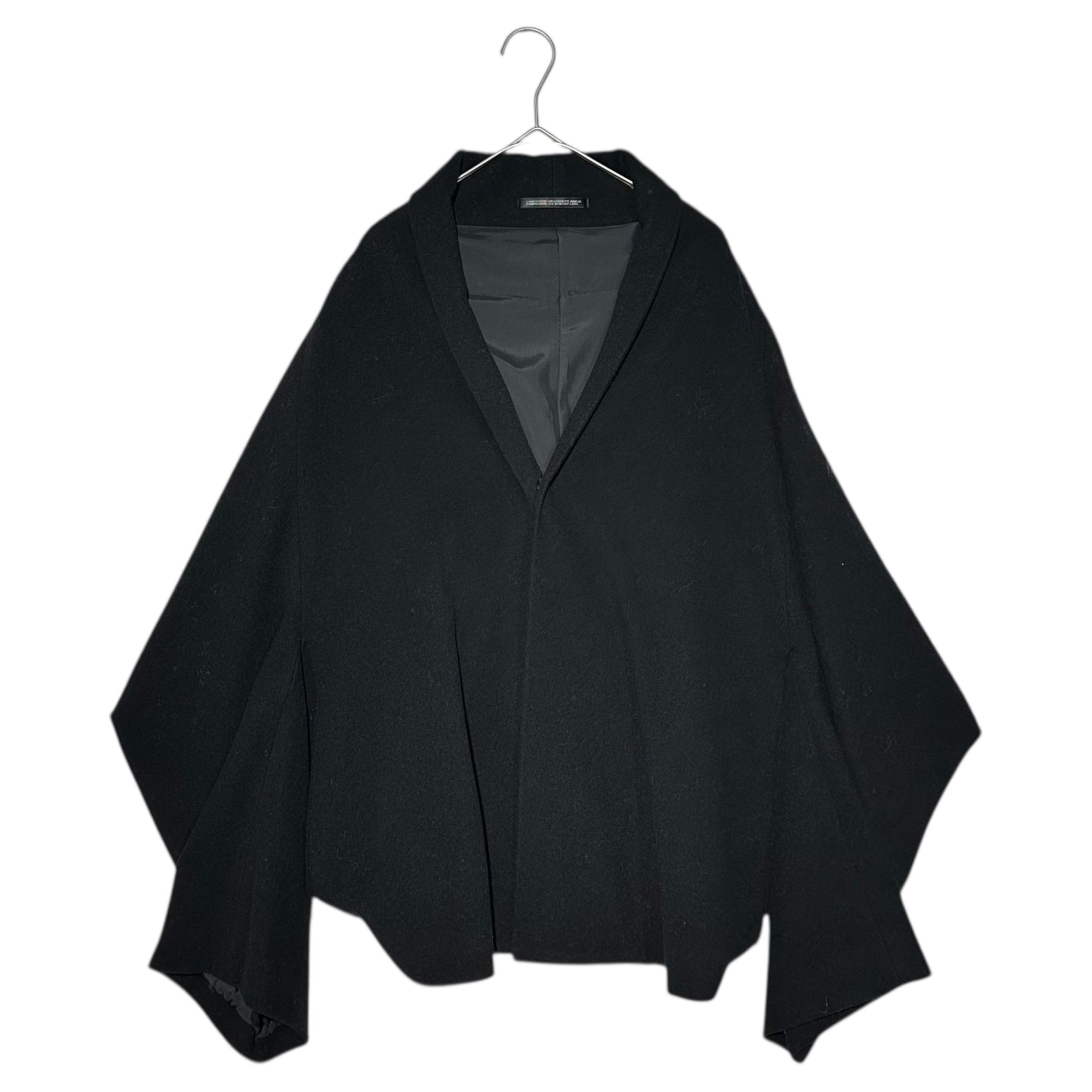 Y's(ワイズ) Kimono-Style Shawl Collar Melton Jacket 着物 スタイル ショールカラー メルトン ジャケット YG-J23-918 3(L程度) ブラック