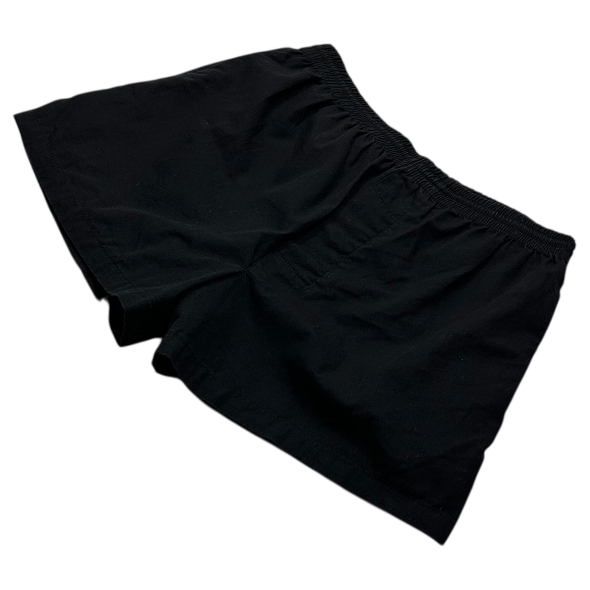COMME des GARCONS HOMME(コムデギャルソンオム) 80's Vintage Logo Shorts 本人期 ヴィンテージ ロゴ ショーツ HM-020010 表記無(M程度) ブラック ショート ハーフ パンツ 80年代 アーカイブ