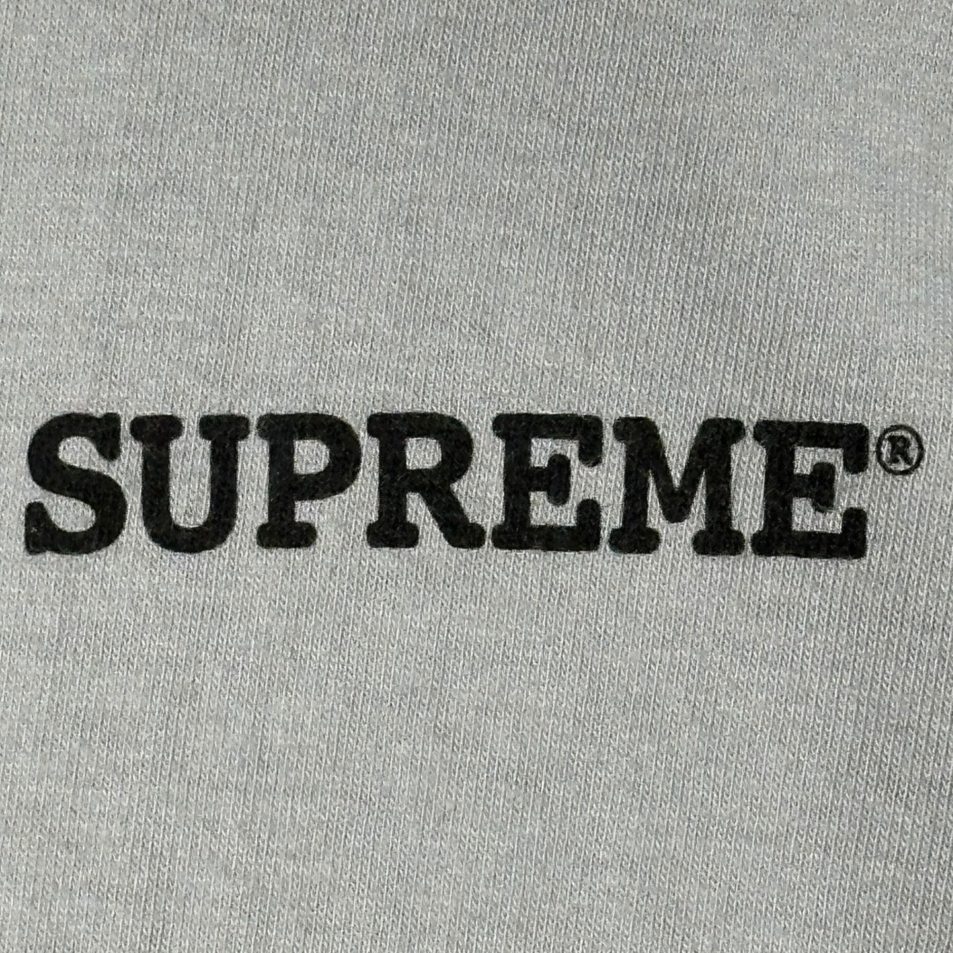 SUPREME(シュプリーム) 24SS Patchwork Tee パッチワーク Tシャツ ロゴ プリント L グレー