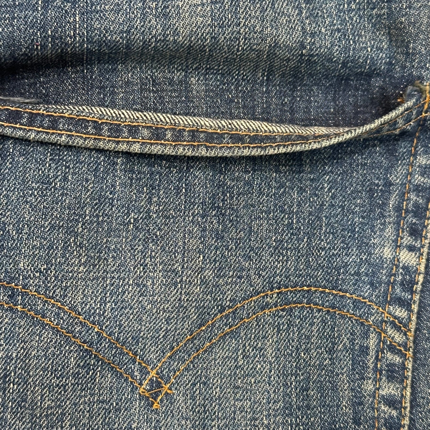 Levi's(リーバイス) 1969〜1971’s 501 BIG E Denim Pants ヴィンテージ デニム パンツ 実寸約W33 インディゴ 60's~70’s 60年代~70年代 裏ボタン8 66前期 過渡期