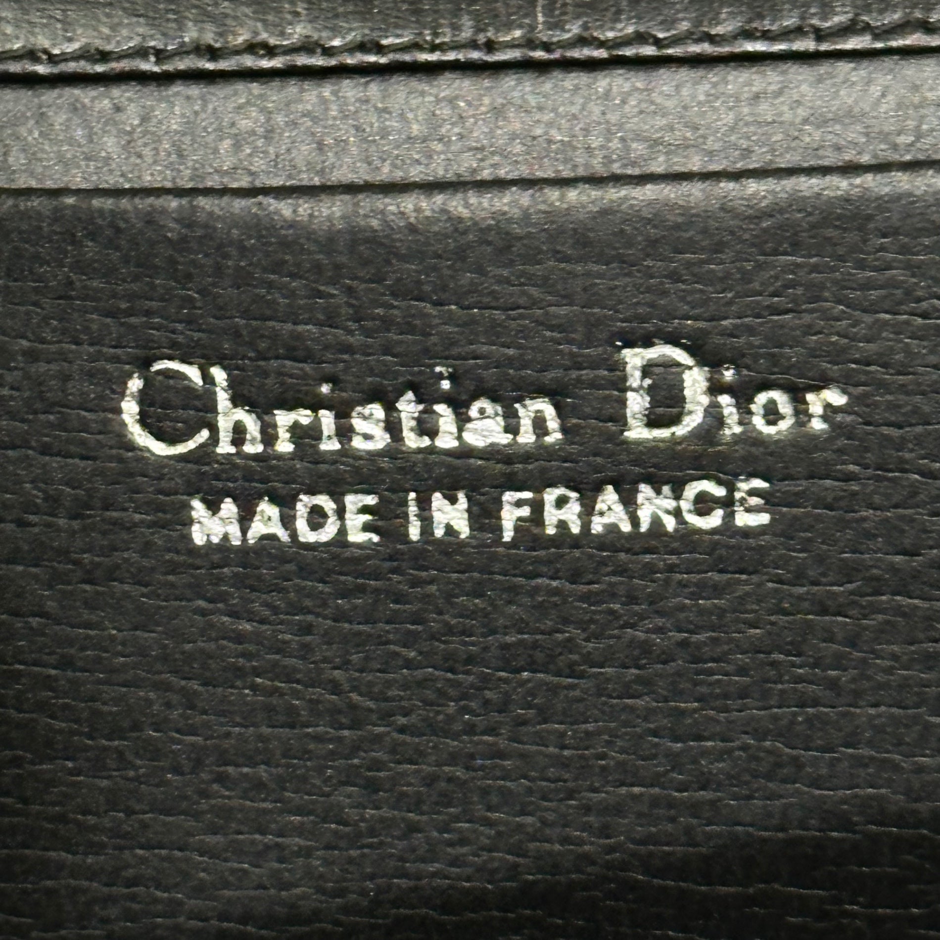 Christian Dior(クリスチャンディオール) 1980's Chain Leather Shoulder Bag チェーン レザー ショルダー バッグ ブラック 80's 80年代 ヴィンテージ