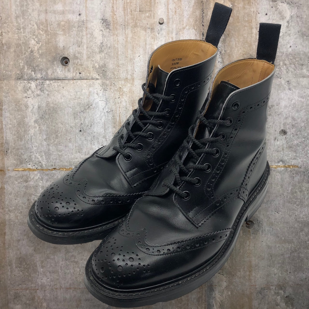 トリッカーズ Trickers m2508 カントリーブーツ UK7 ストウサイズUK7