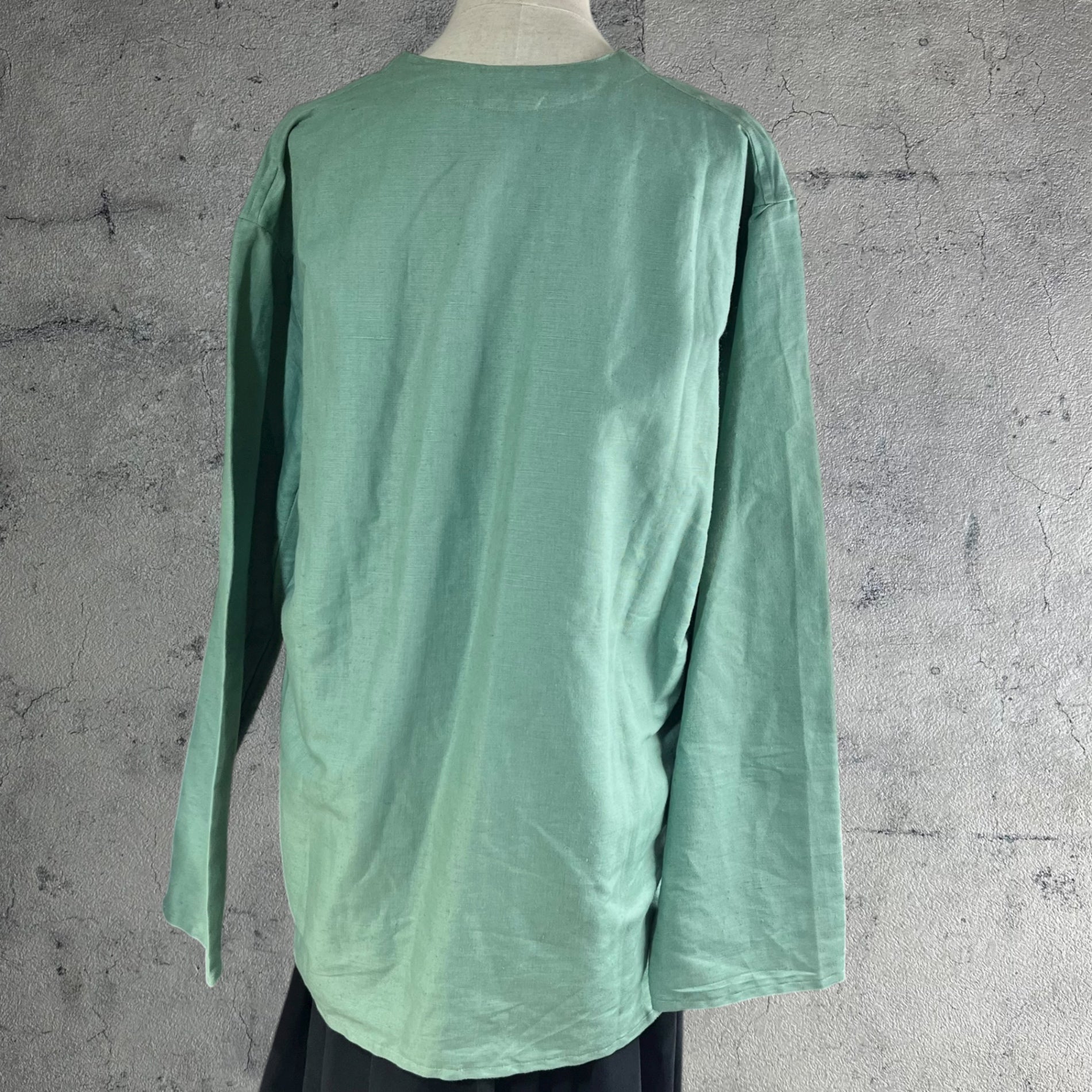 VINTAGE(ヴィンテージ) 90's surgical smock サージカルスモック 90年代 48(L程度) グリーン ミリタリーアイテム
