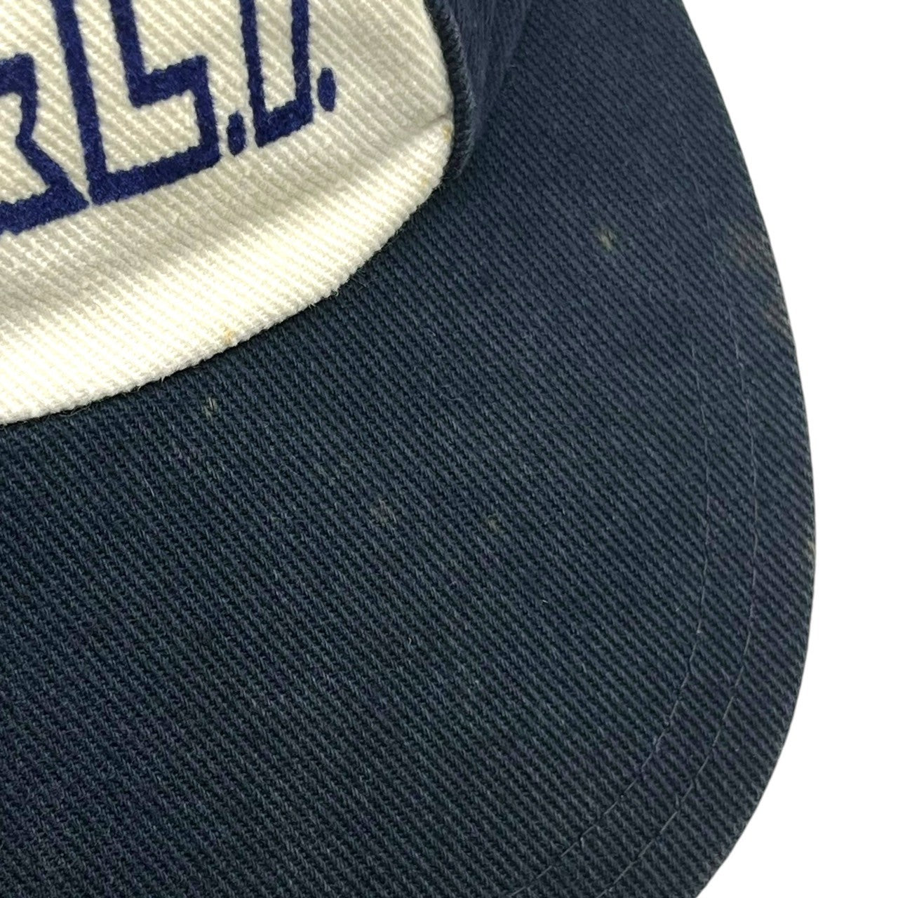 W.&L.T.(ウォルト) Vintage PukPuk Cap ヴィンテージ パクパク キャップ 2 ネイビー×ホワイト MADE IN ITALY 稀少品