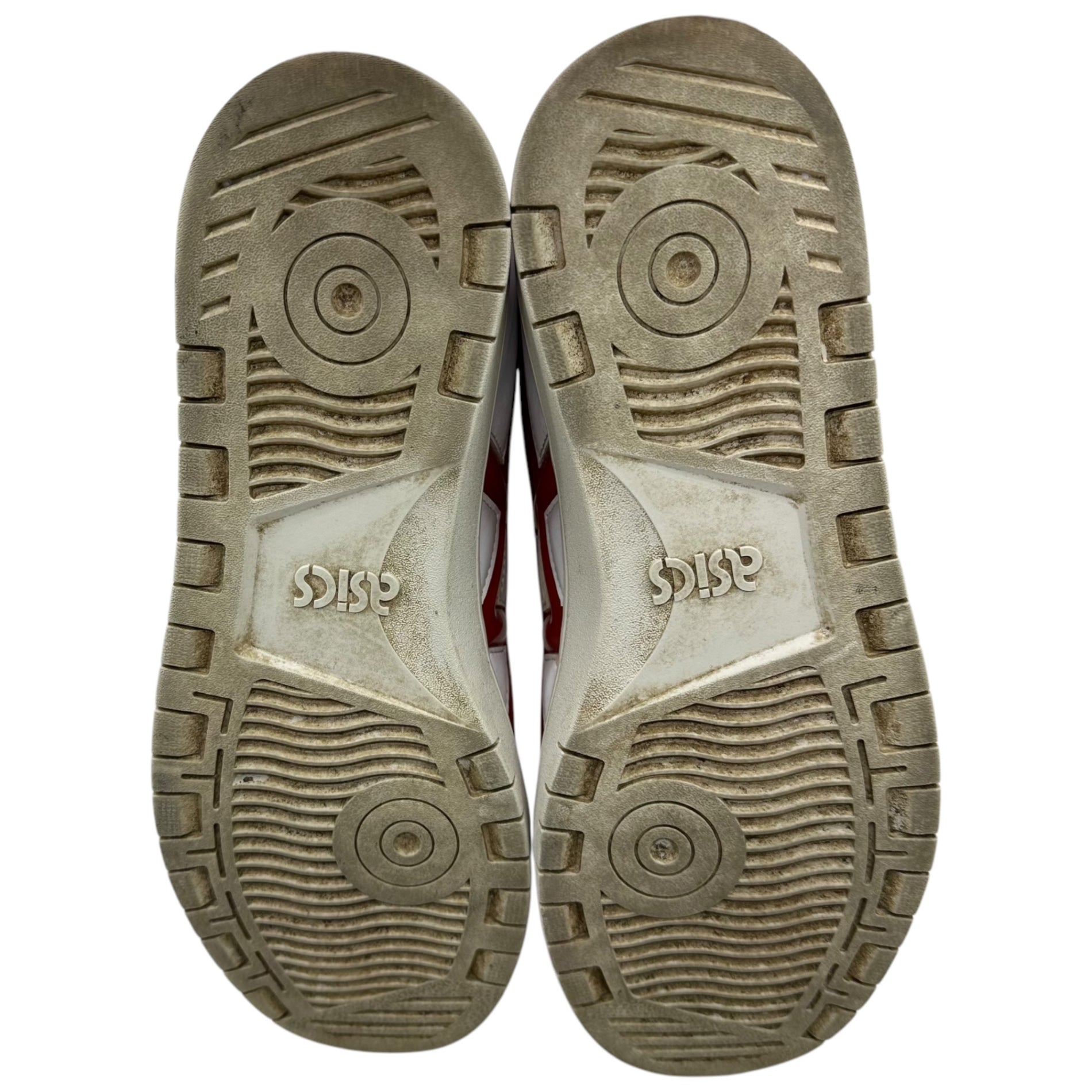 asics(アシックス) JAPAN L ジャパン エル 1191A270 26.5cm ホワイト×レッド ハイカット スニーカー シューズ