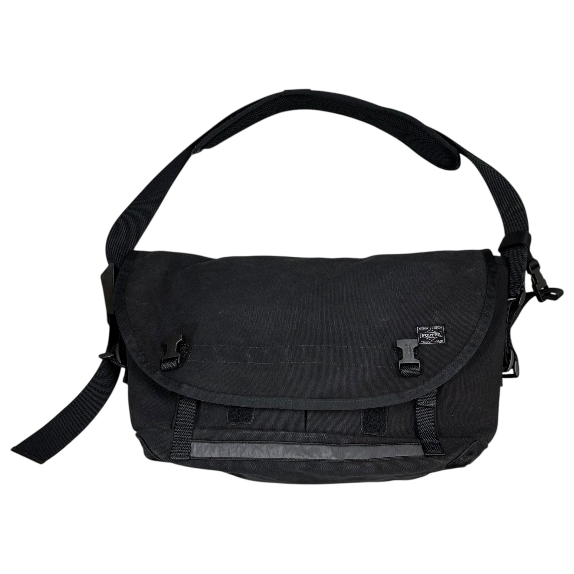 PORTER(ポーター) LABOR MESSENGER BAG (L) レイバー メッセンジャー バッグ L ブラック ショルダー