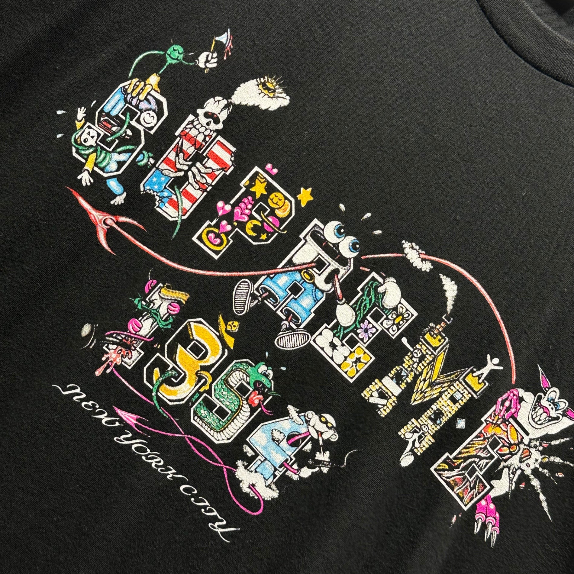 SUPREME(シュプリーム) 24SS Varsity Tee バーシティ Tシャツ XXL ブラック