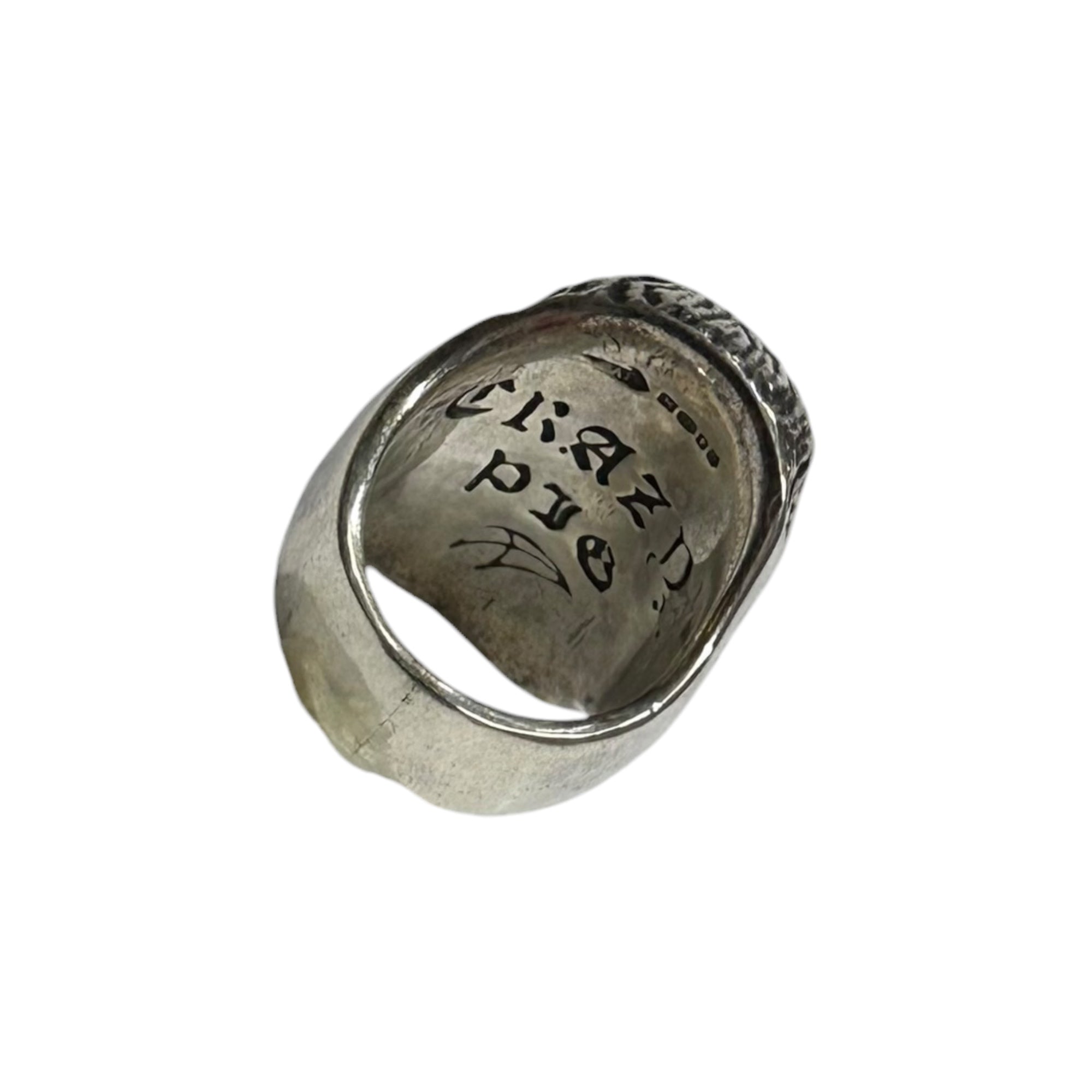 CRAZY PIG(クレイジーピッグ) 90's "Guard Planet Of The Apes" Guard Ring ”猿の惑星” ガード リング 17号 シルバー 90年代 925 指輪