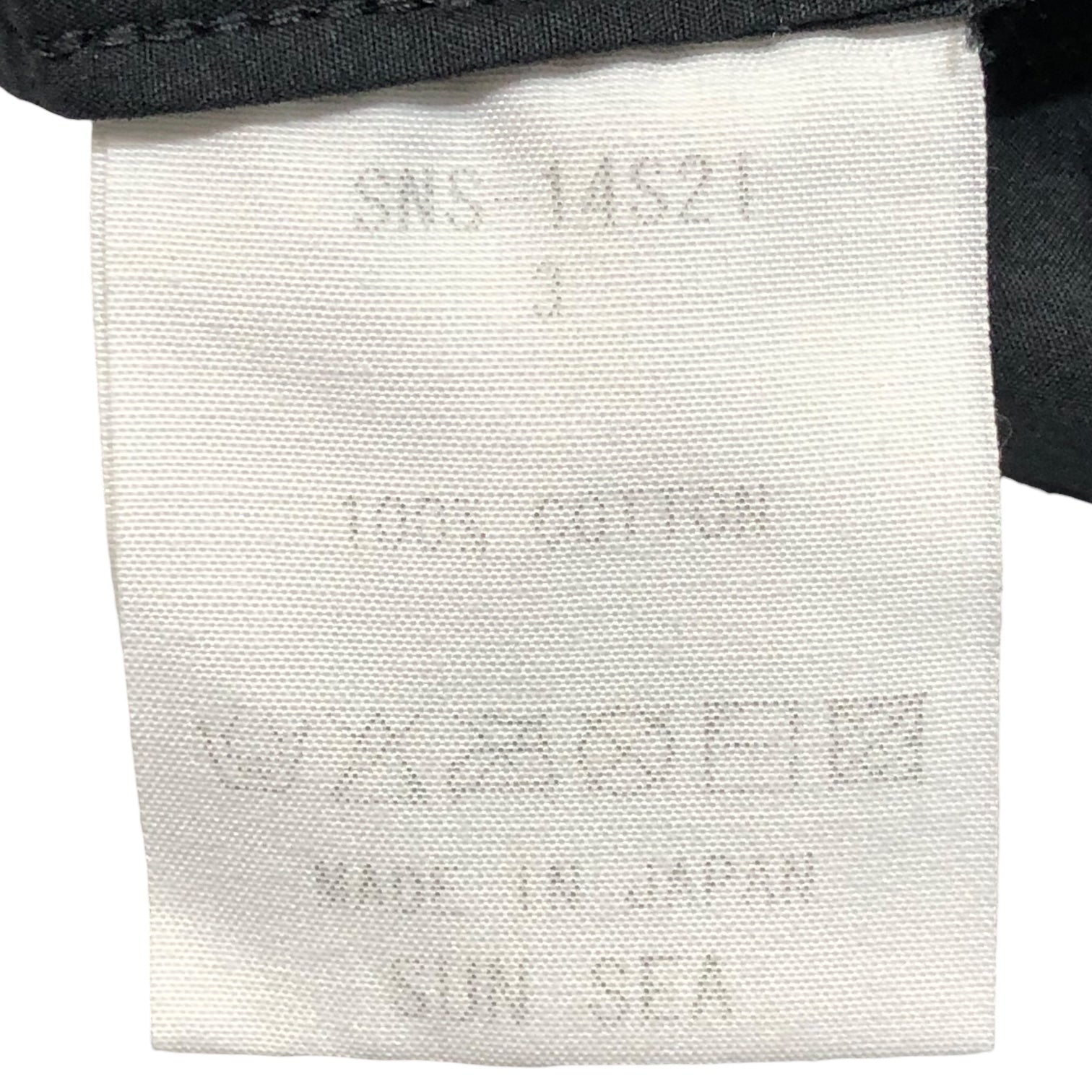 SUNSEA(サンシー) 14SS TECH VEST テックベスト プルオーバー SNS-14S21 3(L) ブラック