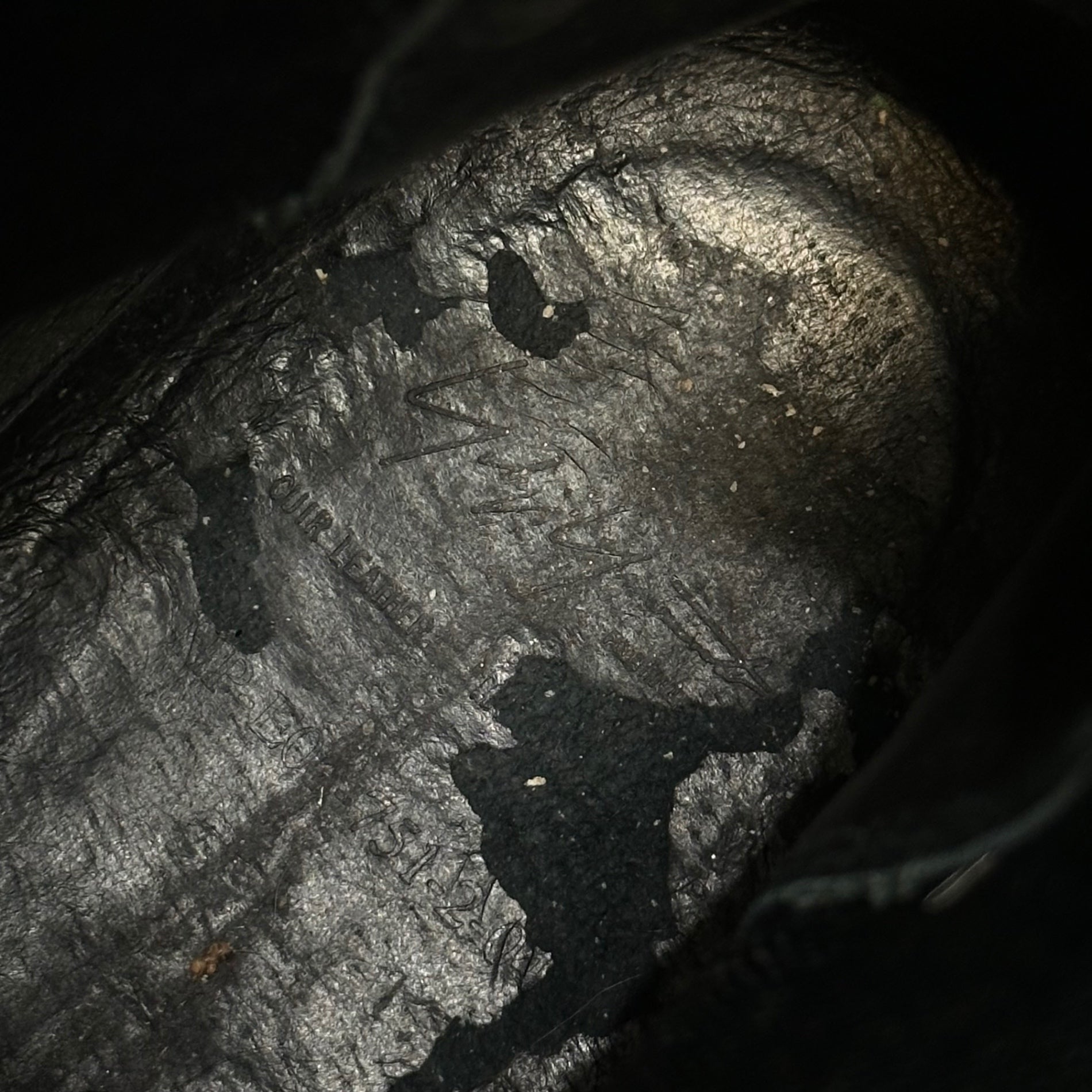 YOHJI YAMAMOTO POUR HOMME(ヨウジヤマモトプールオム) Vintage-Style Side-Gore Boots ヴィンテージ加工 サイドゴア ブーツ HP-E02-751 27cm フェードブラック