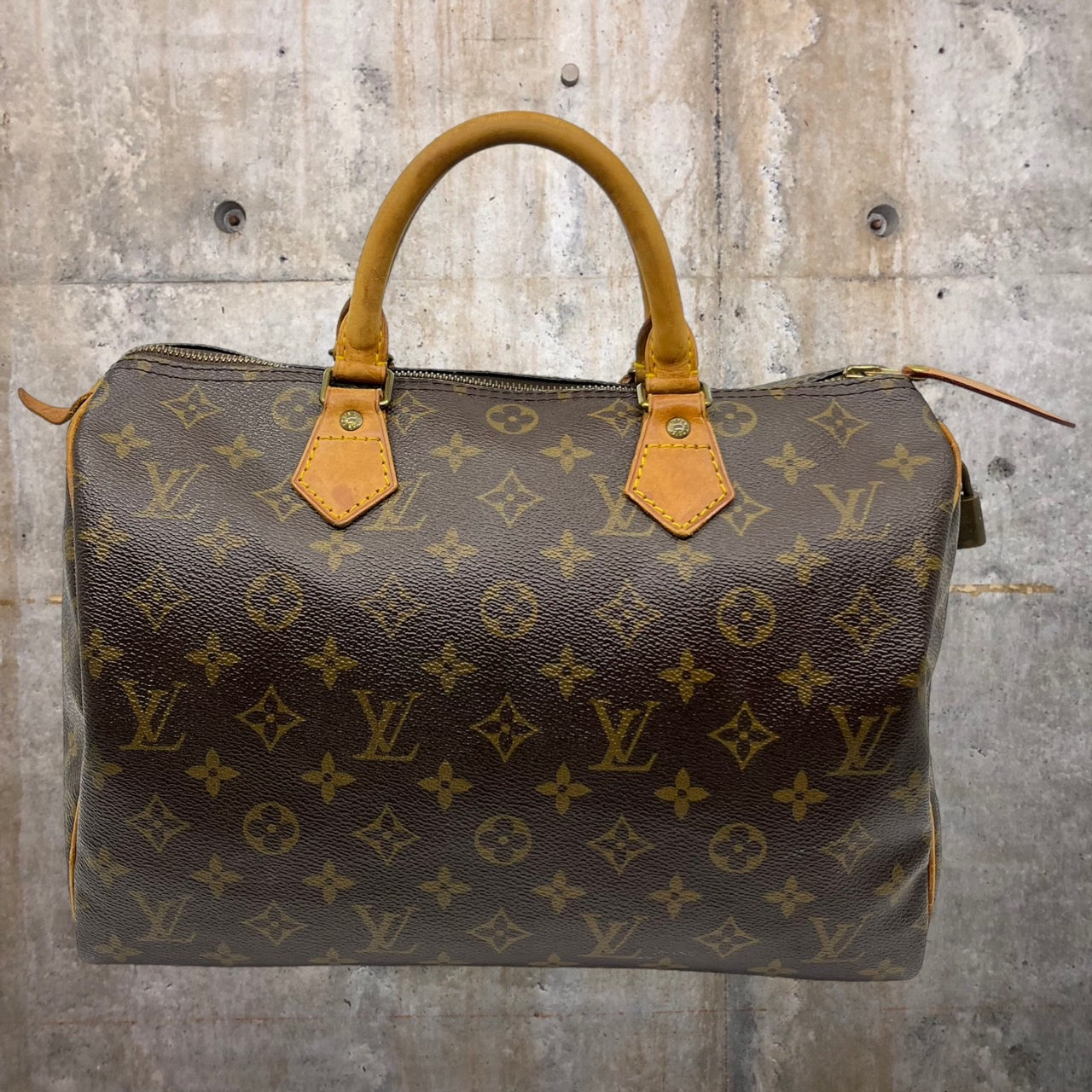 LOUIS VUITTON(ルイヴィトン) SPEEDY/スピーディ30/ハンドバッグ/ミニボストンバッグ M41526 30 ブラウン  製造番号：VI1921