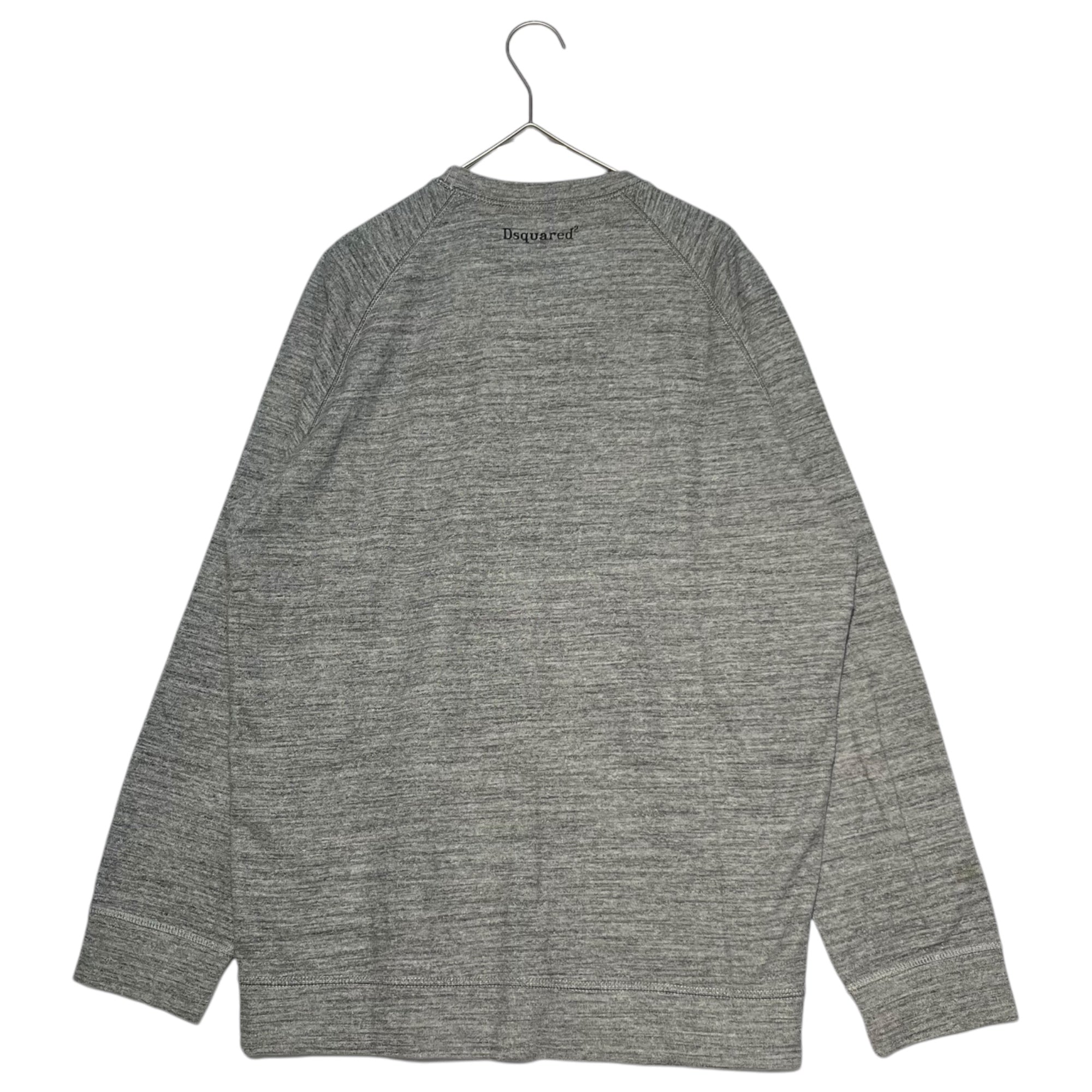 DSQUARED2(ディースクエアード) 15AW Born to ride ボーントゥライド プリント スウェット S74GU0102 S25202 S グレー