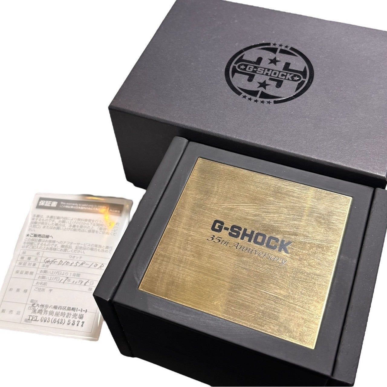 CASIO(カシオ) 35周年記念 限定モデル G-Shock MASTER OF G-SEA ジーショック マスター オブ ジー GWF-D1035B-1JR ブラック×レッド デジタル 腕時計 箱付