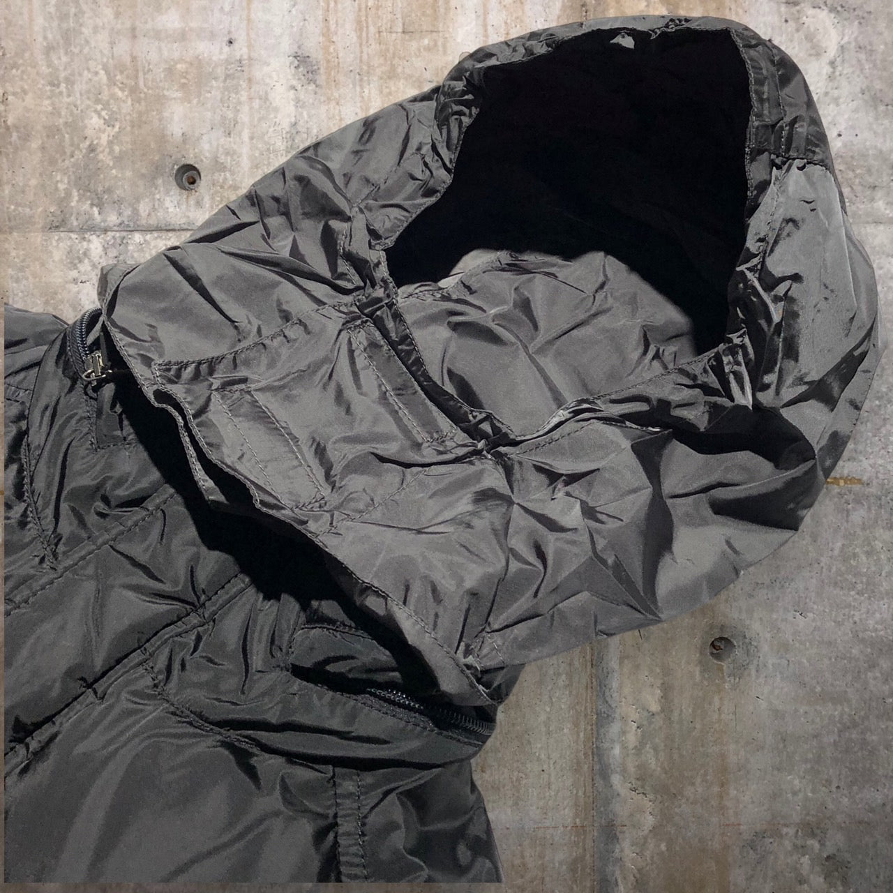 PRADA SPORT(プラダスポーツ) ナイロンダウンベスト 50(Lサイズ程度) ブラック