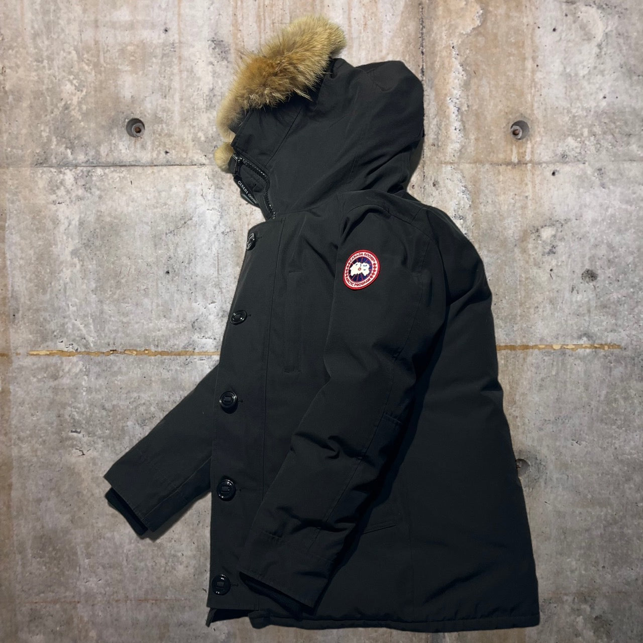 CANADA GOOSE(カナダグース) JASPER PARKA/ジャスパー/ダウンジャケット 3438JM XS ブラック サザビーリーグ