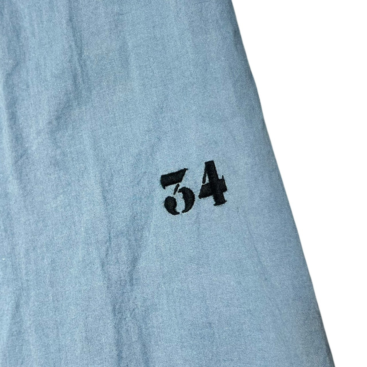 SUNSEA(サンシー) 2024 29th SHRINKAGE COTTON BIG SHIRT シュリンゲージ コットン ビッグ シャツ SUNSEA2912 2(M) サックスブルー