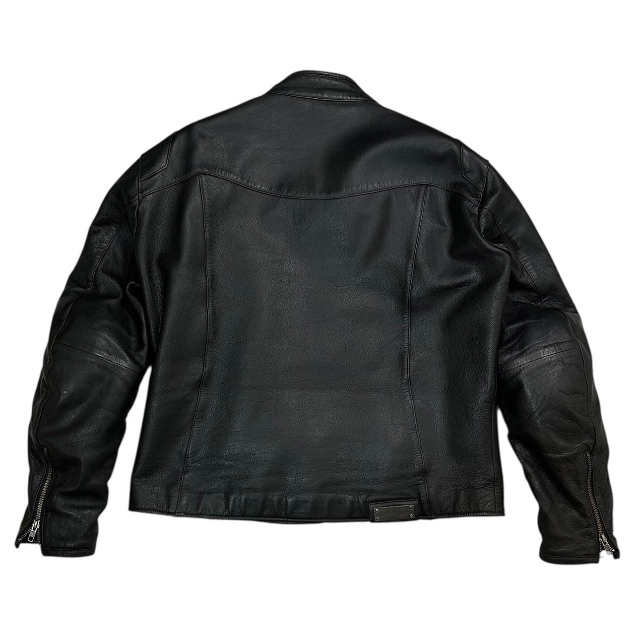 BMW Motorrad(ビーエムダブリューモトラッド) Club Men Riders Leather Jacket クラブ マン ライダース レザー ジャケット XL ブラック レーシング バイク 肩肘パット入り