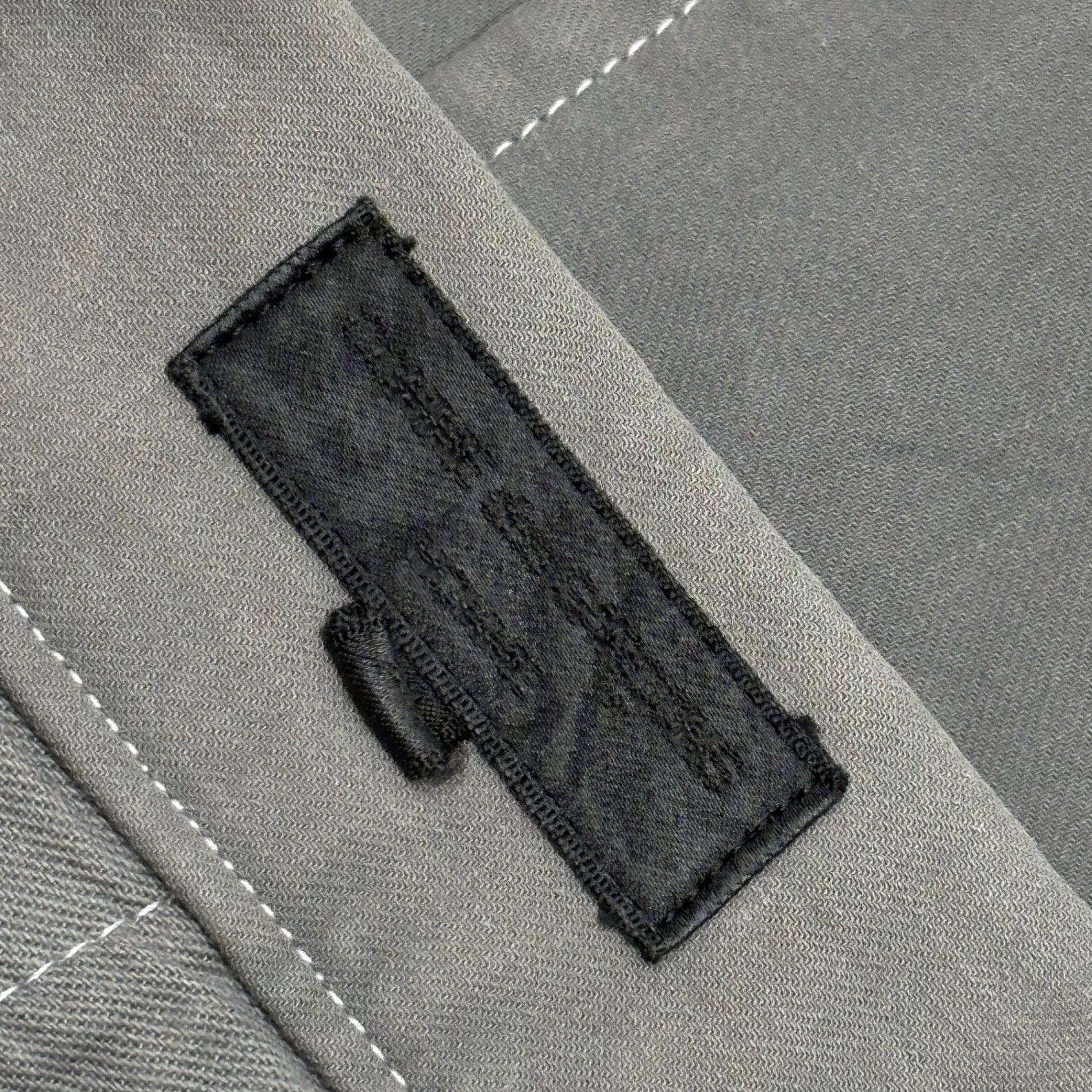 COMME des GARCONS HOMME(コムデギャルソンオム) 1998AW White Stitched Cotton Pants ホワイト ステッチ コットン パンツ HP-10022M M グレー 90's 90年代 AD1998 田中オム