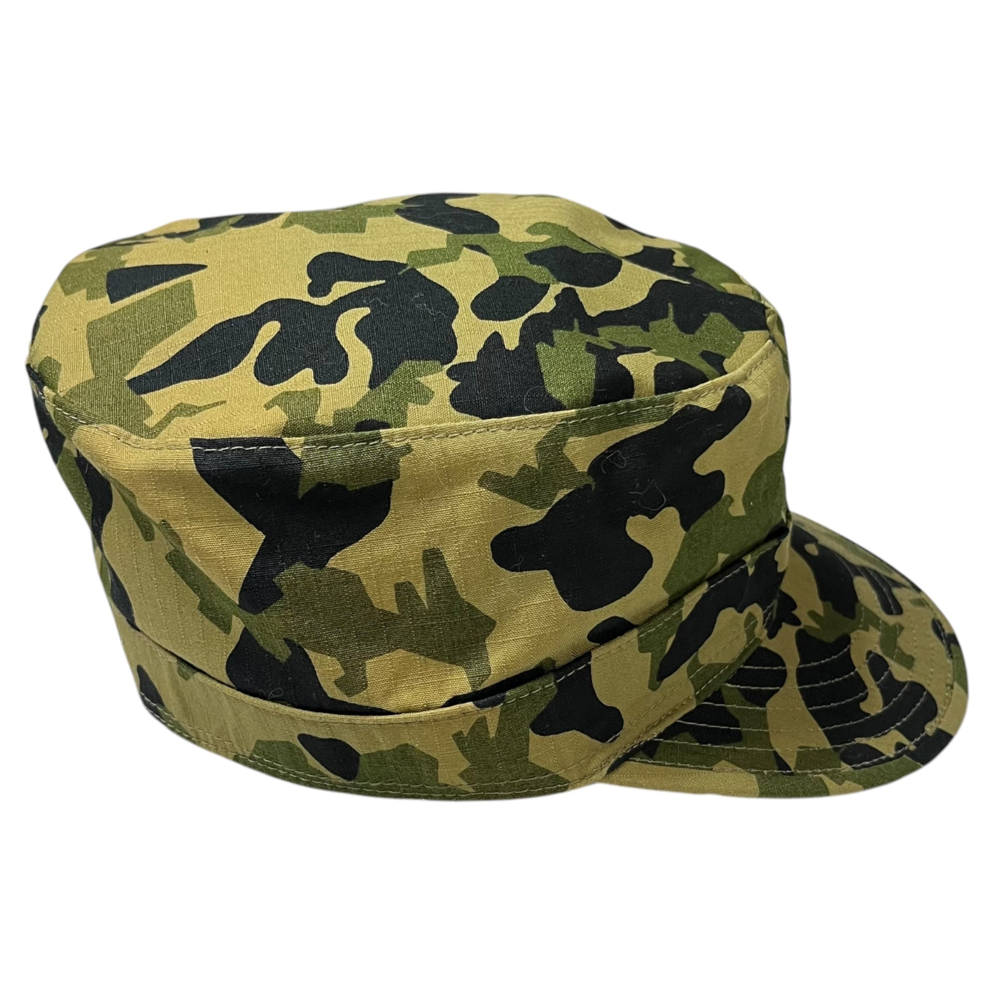 A BATHING APE(アベイシングエイプ) 90's Early camouflage work cap 初期 カモフラ ワークキャップ 90年代 M カーキ