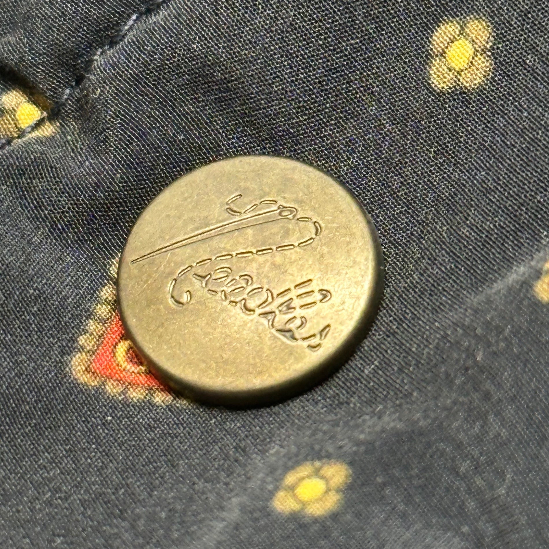 NEEDLES(ニードルズ) Small Paisley Quilted Down Jacket スモールペイズリー キルティング ダウン ジャケット 2(M程度) ネイビー×レッド BEAMS BOY取扱