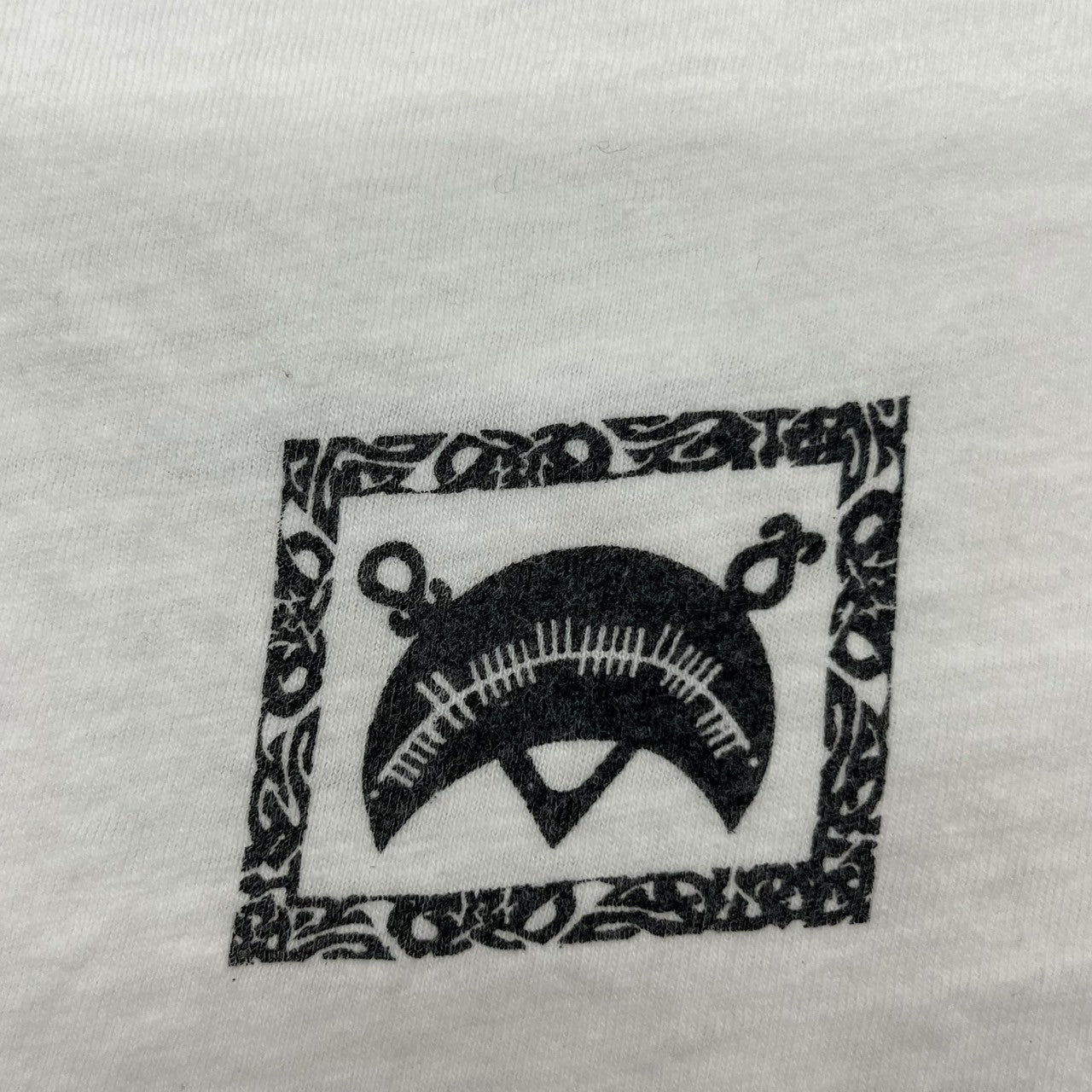 UNDERCOVERISM(アンダーカバイズム) 03SS SCAB期 four leaf clover t-shirt スキャブ 四葉のクローバー Tシャツ L ホワイト×グリーン