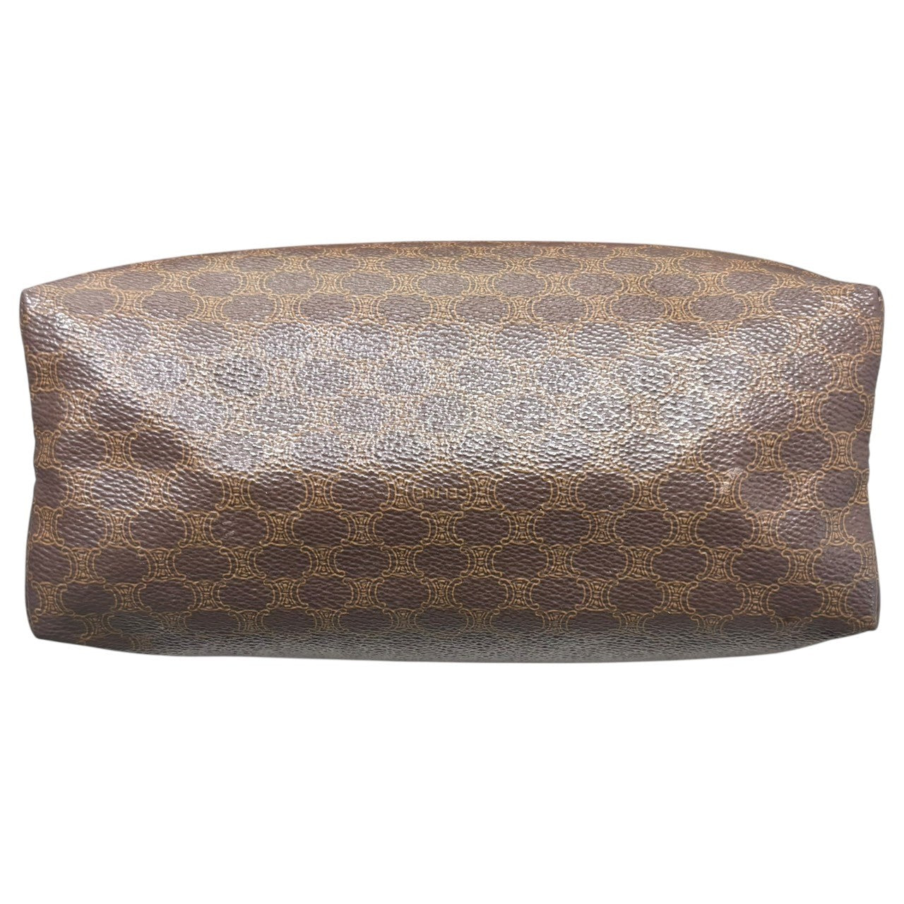 CELINE(セリーヌ) Macadam Pattern Cosmetic Pouch マカダム柄 コスメ ポーチ ブラウン OLD オールド