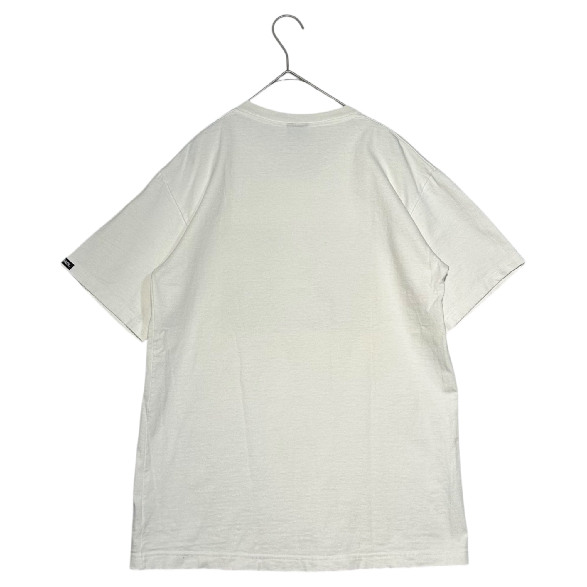 STUSSY(ステューシー) 00's USA made CUSTOMADE SUEKWON for STUSSY T-shirt カスタムメイド スークウォン ステューシー フォト プリント Tシャツ 表記無(M程度) ホワイト×グレー USA製 I LOVE NY