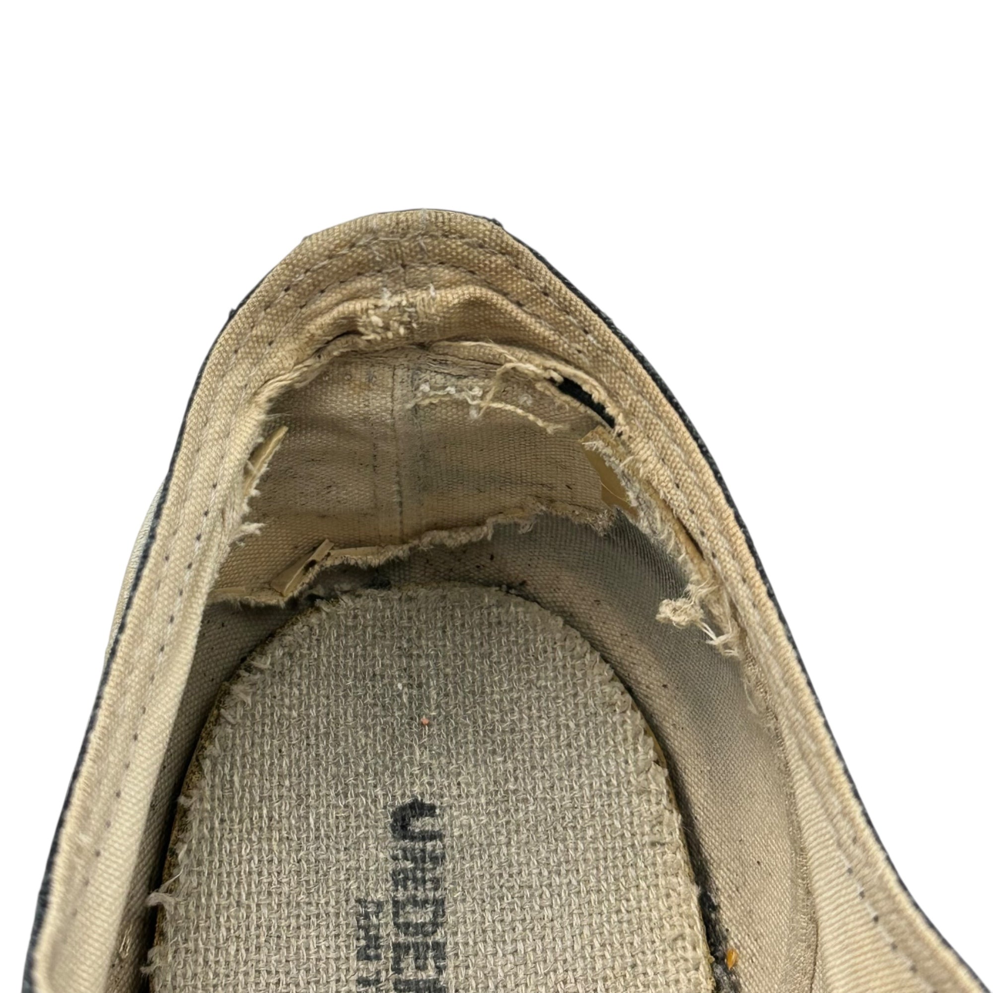 UNDERCOVER(アンダーカバー) 96AW WIRE Period Toe-Painted All Star Type Low-Cut Sneakers ワイヤー期 つま先塗装 オールスター タイプ ローカットスニーカー L(27.5~28.0cm程度) ブラック×ホワイト×レッド 1996年 初期アイテム 稀少 AS型