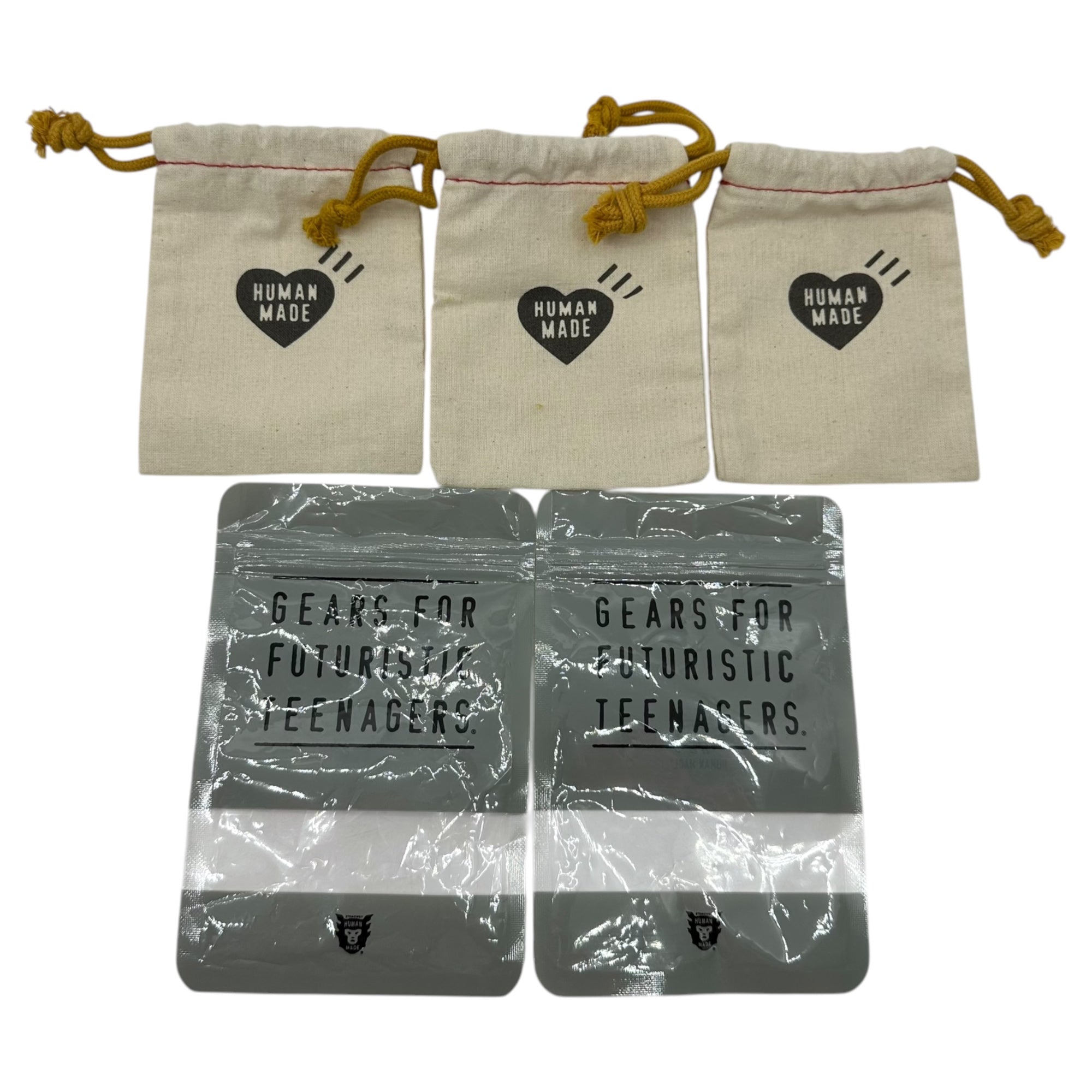 HUMAN MADE(ヒューマンメイド) HEART RING ハート リング 5色 セット 16号 -