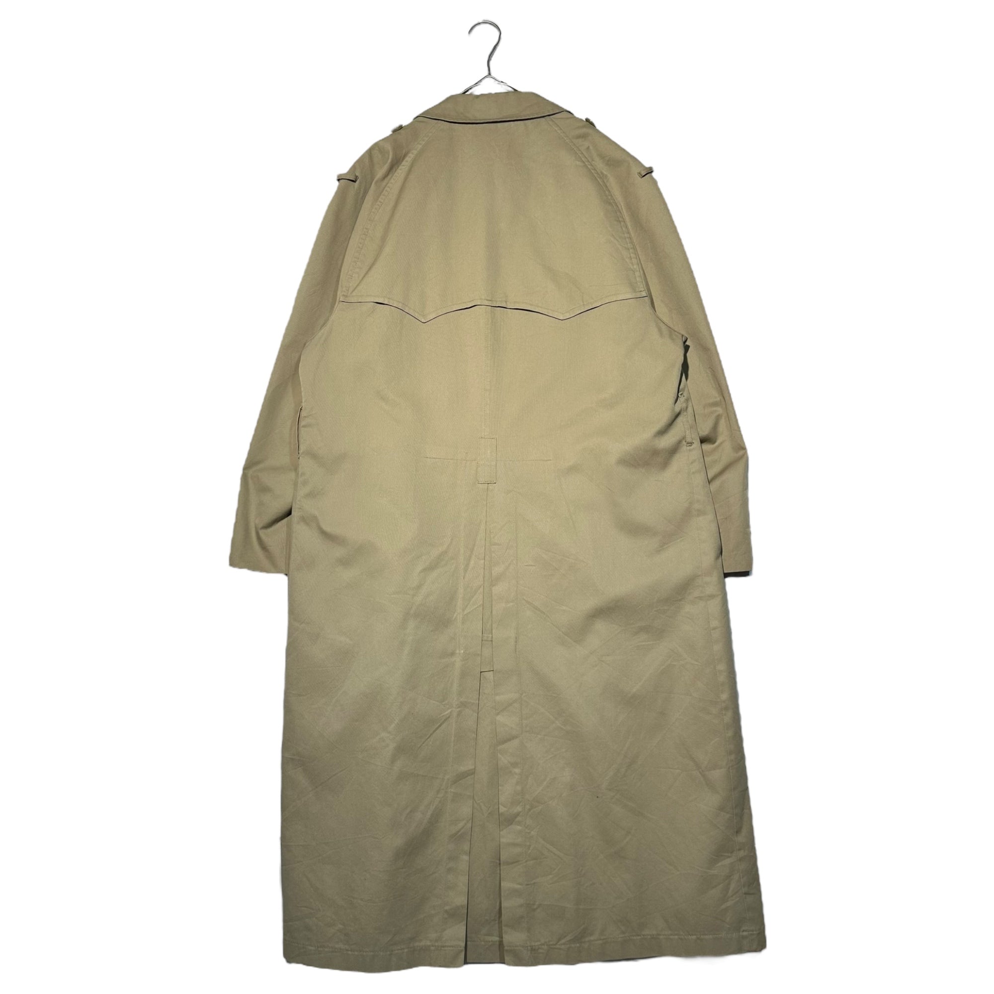 Misty Harbor(ミスティーハーバー) 70's USA made Vintage long trench coat USA製 ヴィンテージ ロング トレンチ コート 46 LONG(ML程度) ベージュ 推定70年代 古着