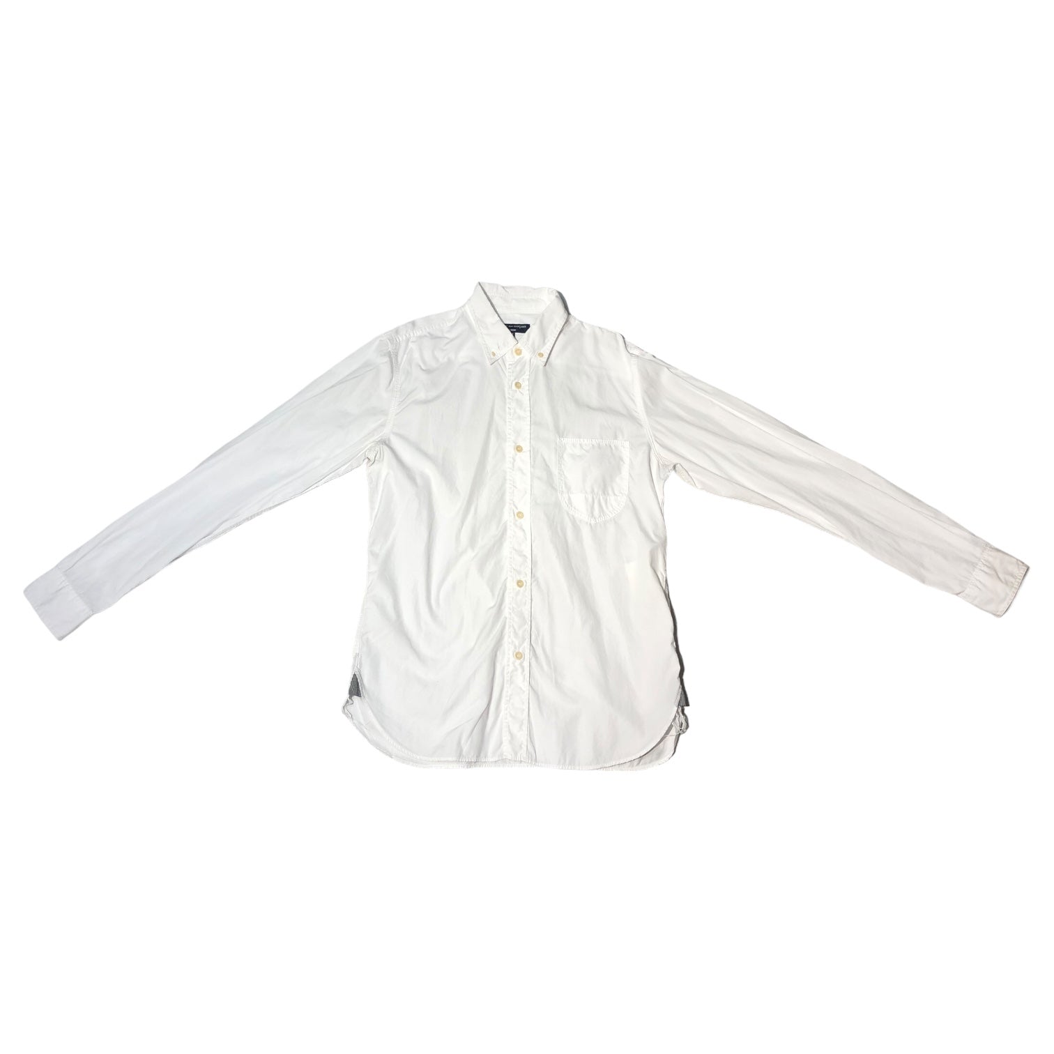 COMME des GARCONS HOMME(コムデギャルソンオム) button down shirt ボタンダウンシャツ M ホワイト
