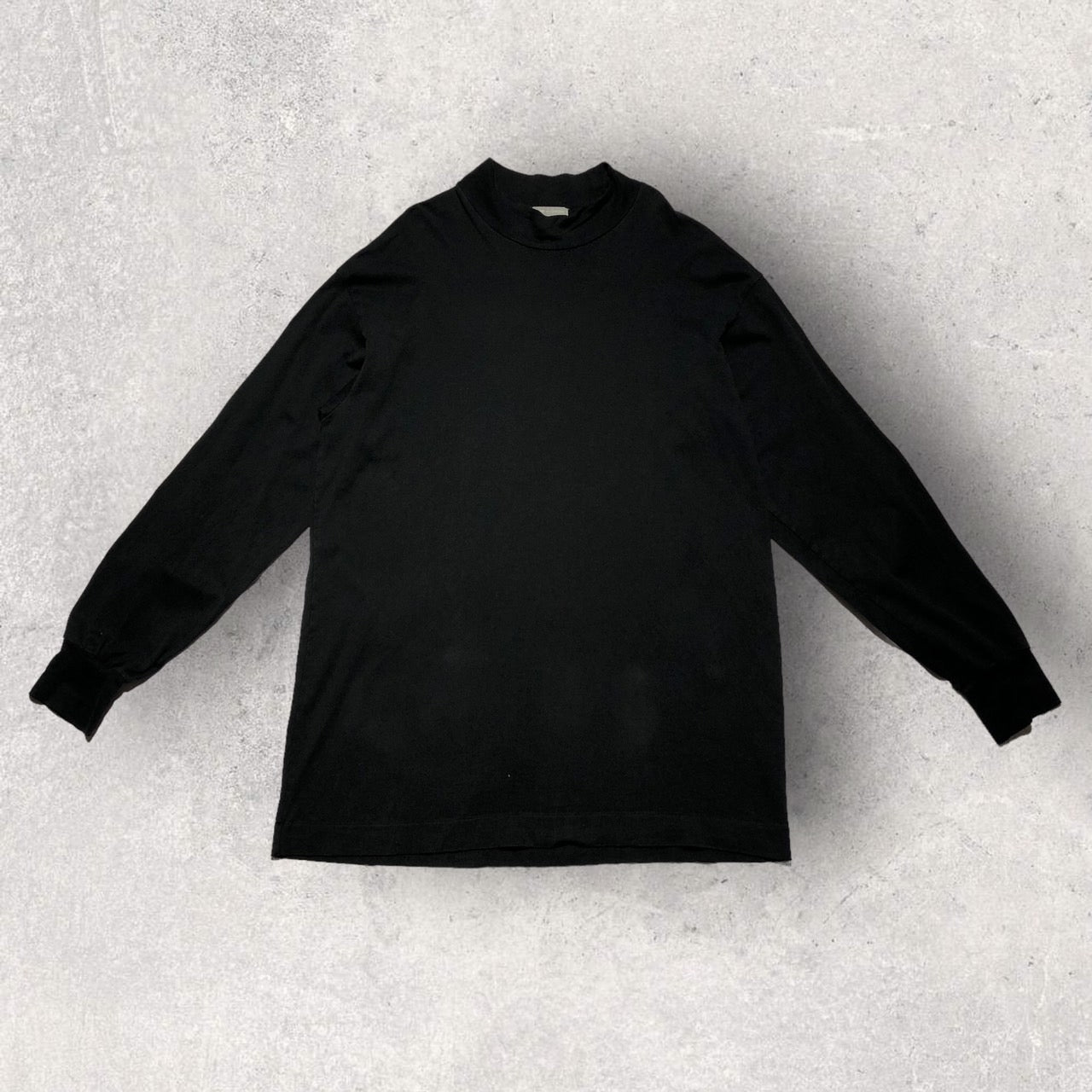 COMME des GARCONS HOMME(コムデギャルソンオム) 90'sボトルネックプルオーバー 表記なし(L程度) ブラック 田中オム