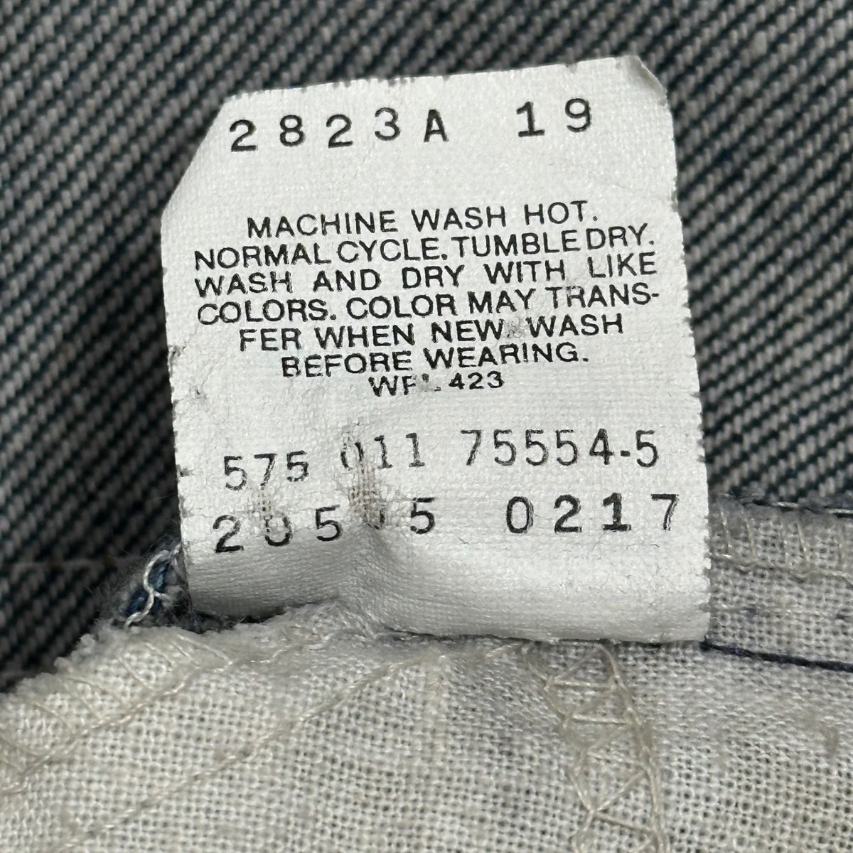 Levi's(リーバイス) 1987's USA made Denim Pants デニム パンツ 20505-0217 W33 L31 インディゴ 80年代 80's オレンジタブ