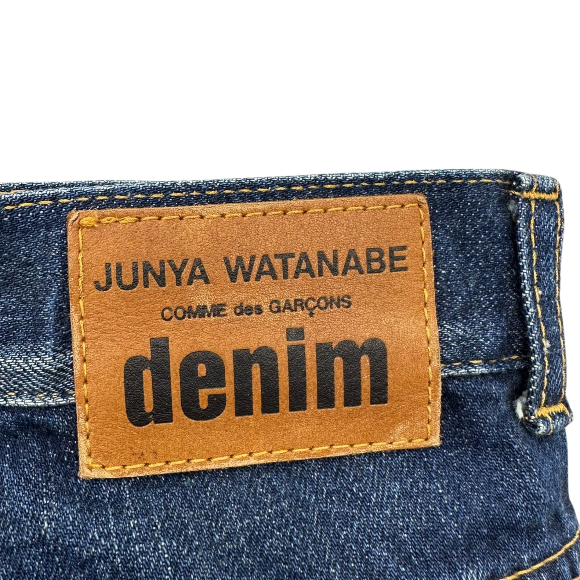 COMME des GARCONS JUNYA WATANABE(コムデギャルソンジュンヤワタナベ) 06SS Mermaid skirt type denim half pants マーメイド スカート タイプ デニム ハーフ パンツ JQ-S099 S インディゴ AD2005