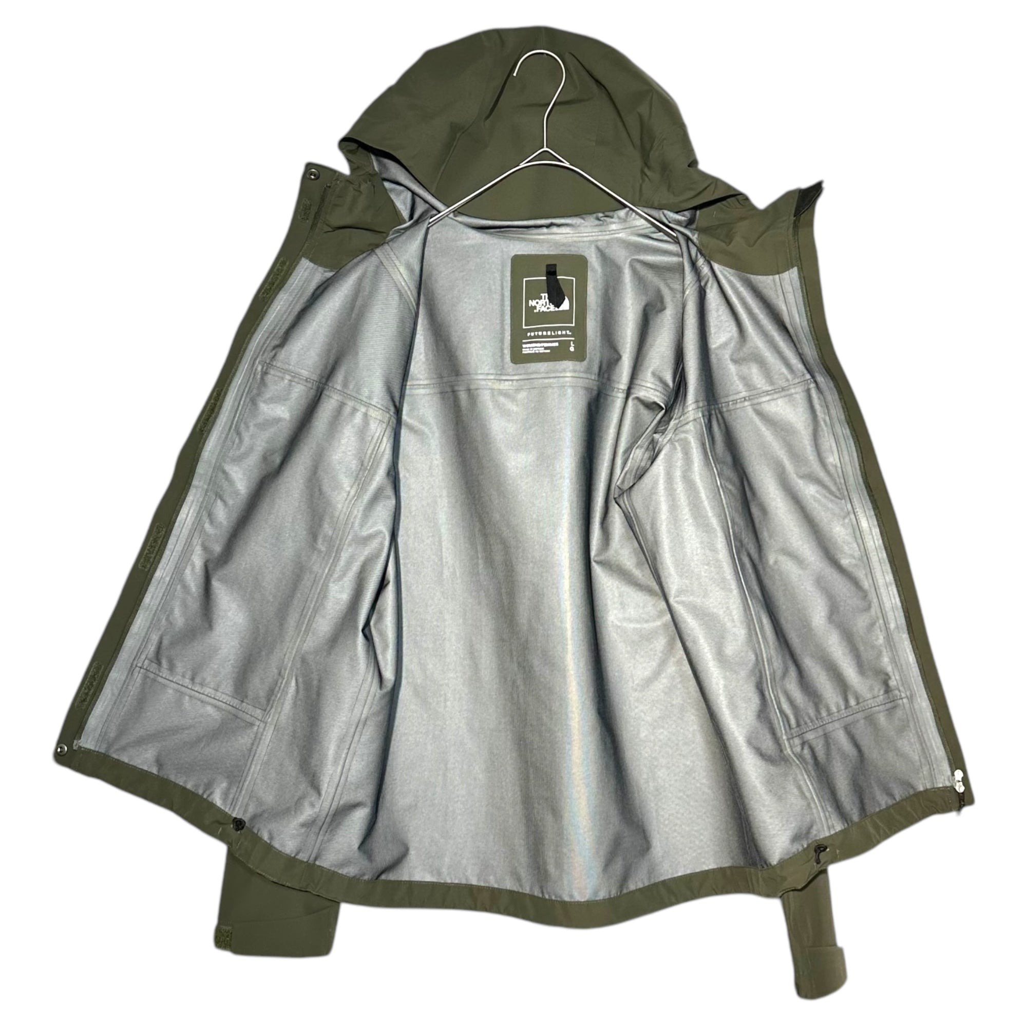 THE NORTH FACE(ノースフェイス) FL Drizzle Jacket ドリズル ジャケット NPW12014 L ニュートープ2 FUTURELIGHT マウンテンパーカー アウトドア レインウェア