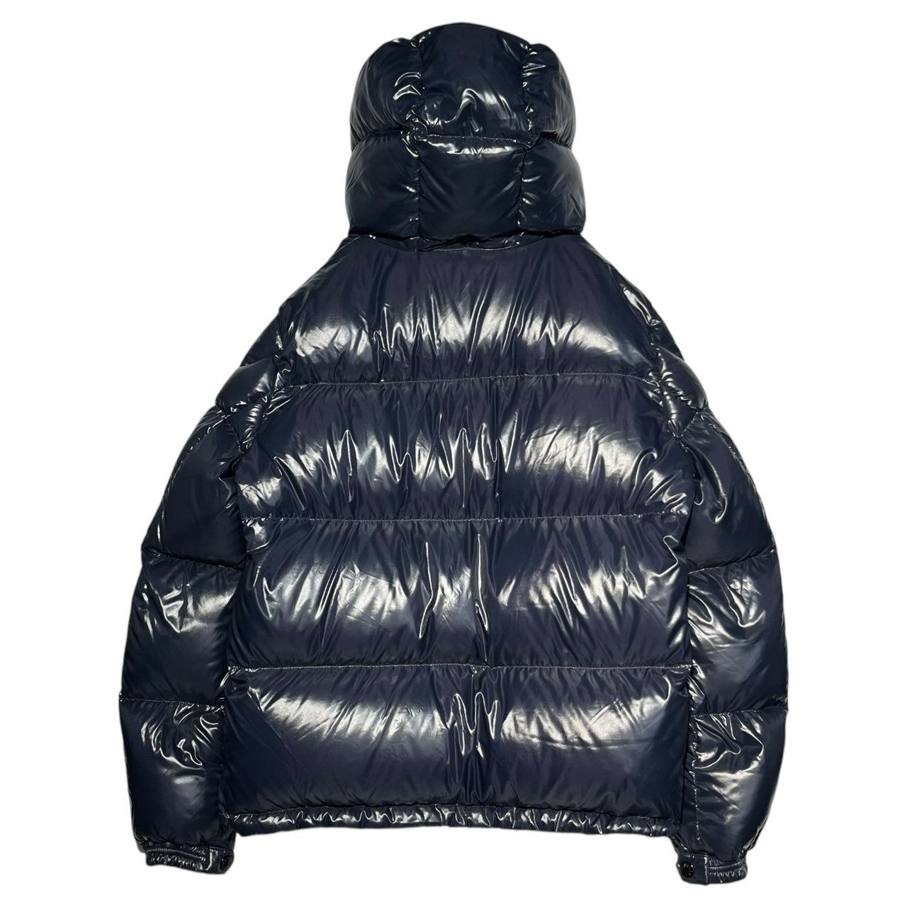 MONCLER(モンクレール) MONTBELIARD GIUBBOTTO DOWN JACKET モンベリアール ジュボット ダウン ジャケット E20914180305 4(XL程度) ネイビー モンベリアル トリコロール