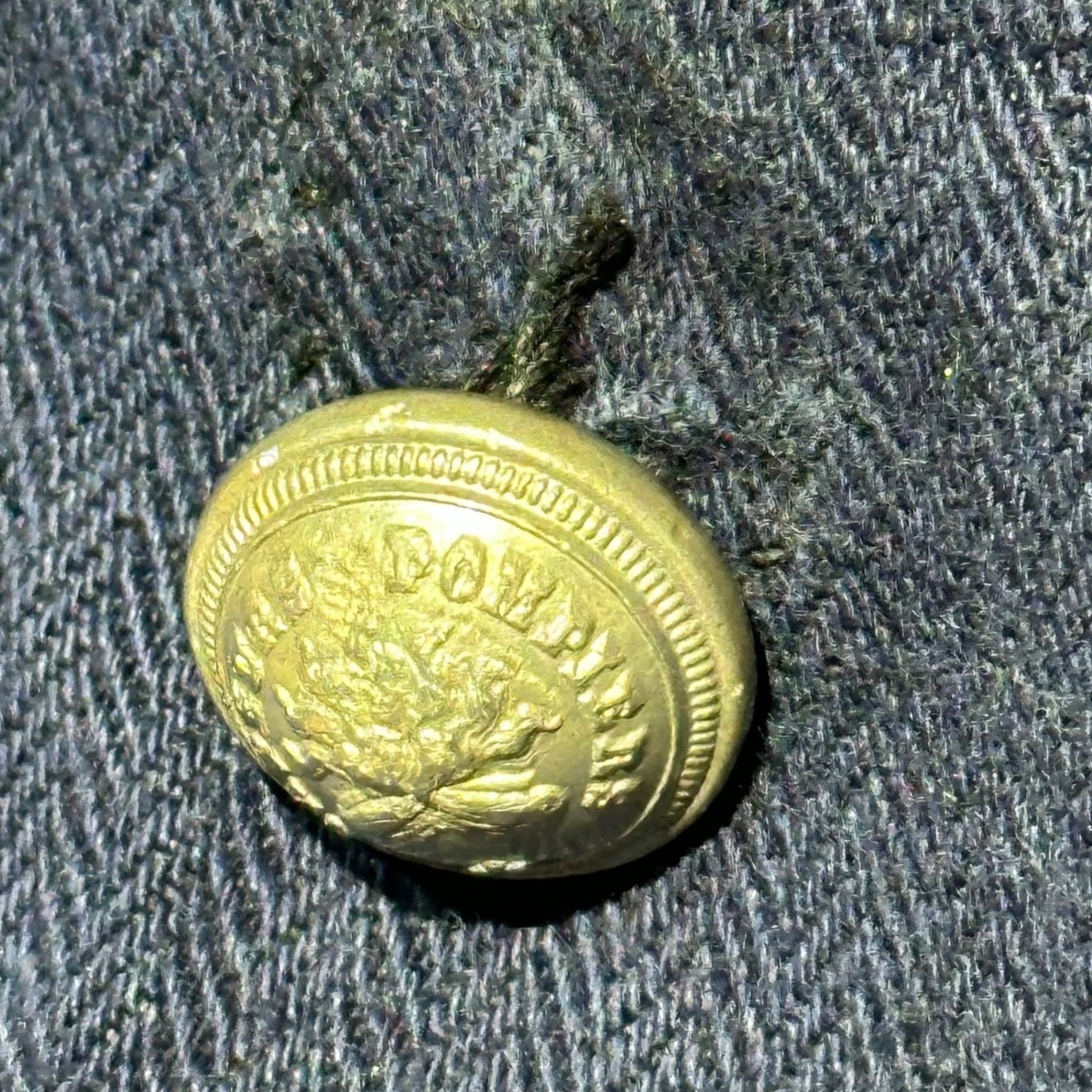 Euro antique(ヨーロッパアンティーク) 1920’s~ French linen herringbone fireman jacket フランス リネン ヘリンボーン ファイヤーマン ジャケット 表記無(S程度) ネイビー ヴィンテージ