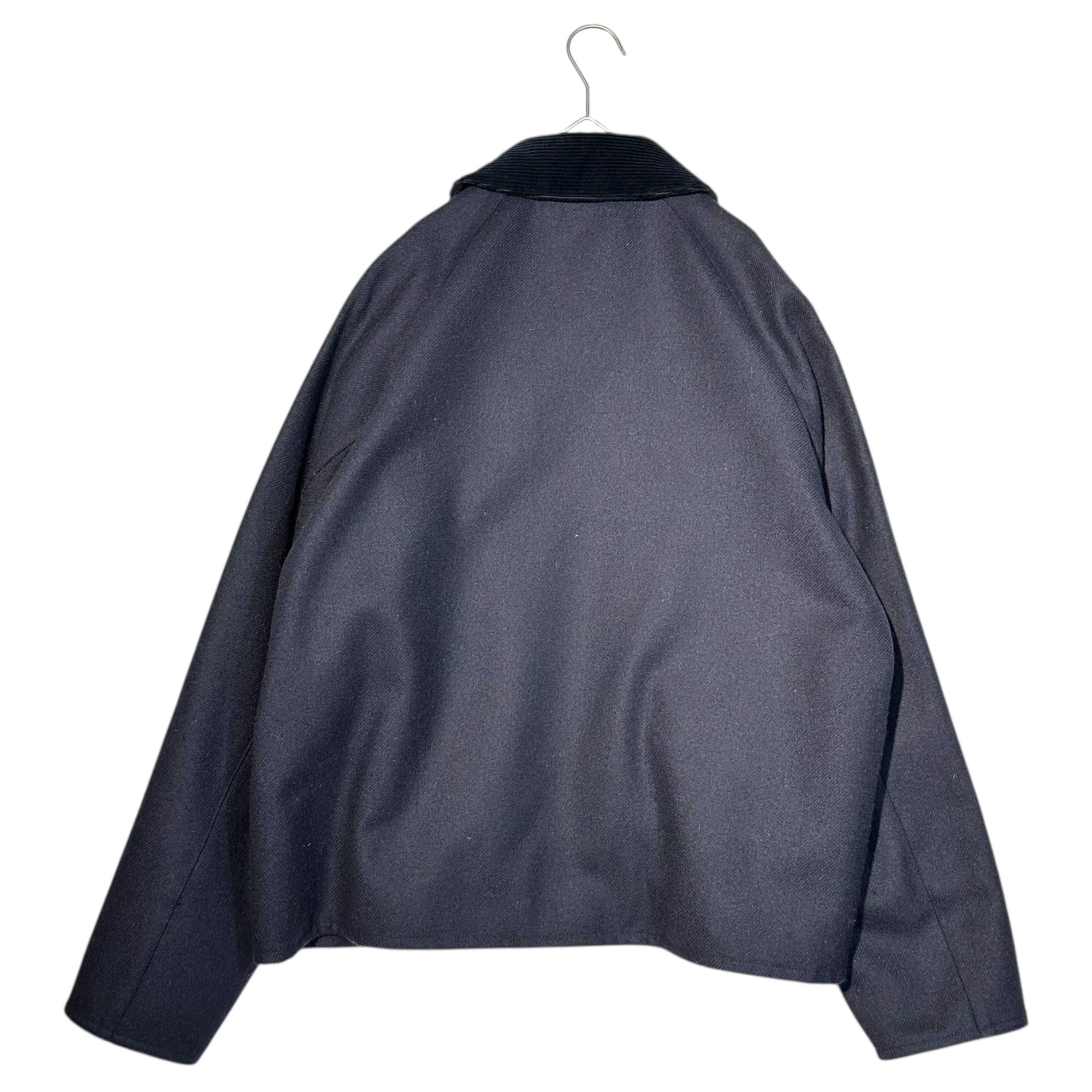 Barbour(バブアー) BY MALLALIEUS SPEY JACKET マラリウス スペイ フィッシング ウール ジャケット 2102023 L ネイビー ブルゾン ショート丈