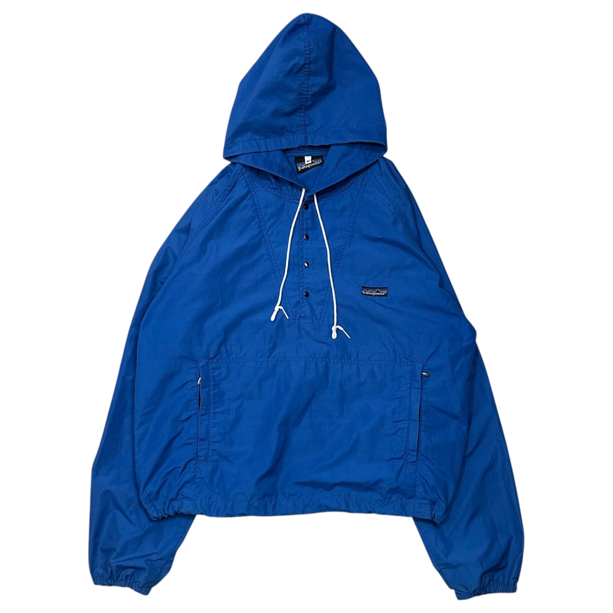 Patagonia(パタゴニア) 1980's~1990’s Baggies Pullover バギーズ プルオーバー 53500 M ブルー 80年代~90年代 ヴィンテージ アノラック パーカー ジャケット ナイロン