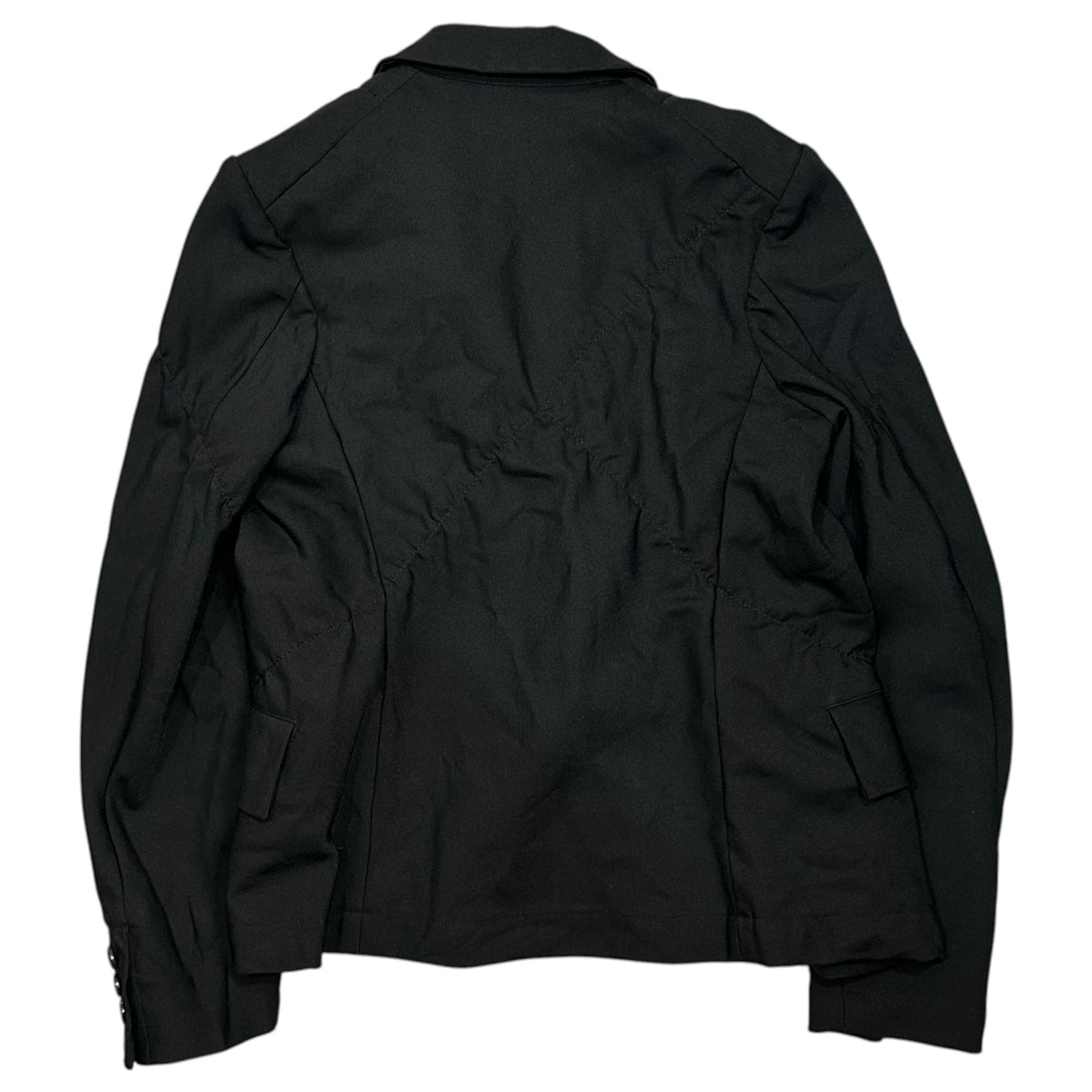 COMME des GARCONS COMME des GARCONS(コムデギャルソンコムデギャルソン) 2020SS Esther L/S Jacket エステル 長袖 ジャケット RE-J019 XS ブラック AD2019