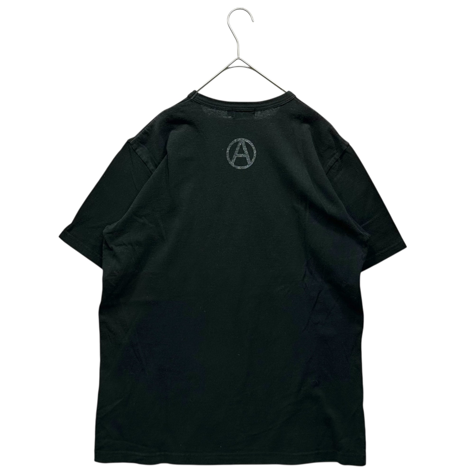 AFFA(エーエフエフエー) 13SS Front Print T-Shirt フロント プリント Tシャツ L ブラック