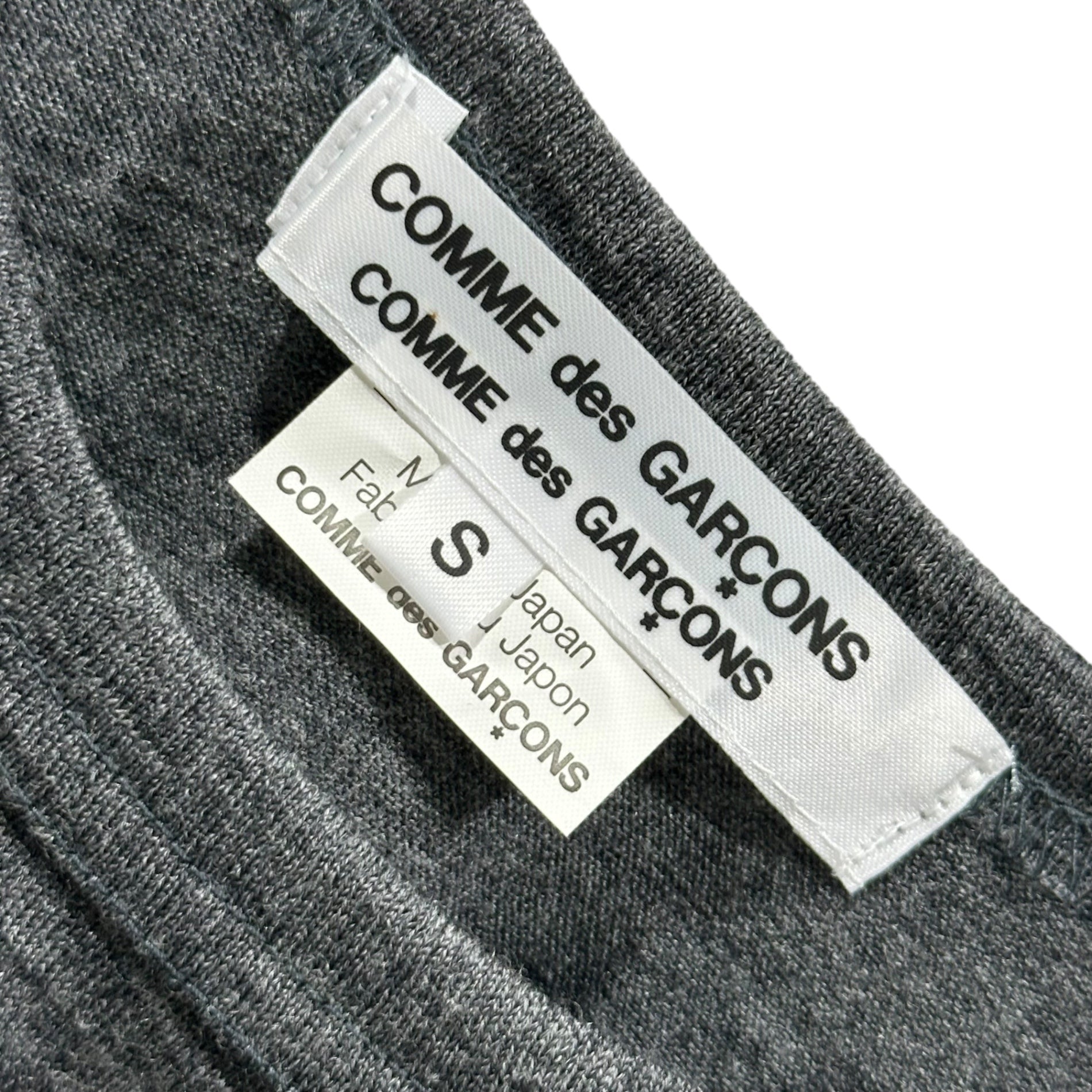 COMME des GARCONS COMME des GARCONS(コムデギャルソンコムデギャルソン) 2006AW Wool L/S T-Shirt ウール 長袖 カットソー RR-T015 S グレー AD2006 00's