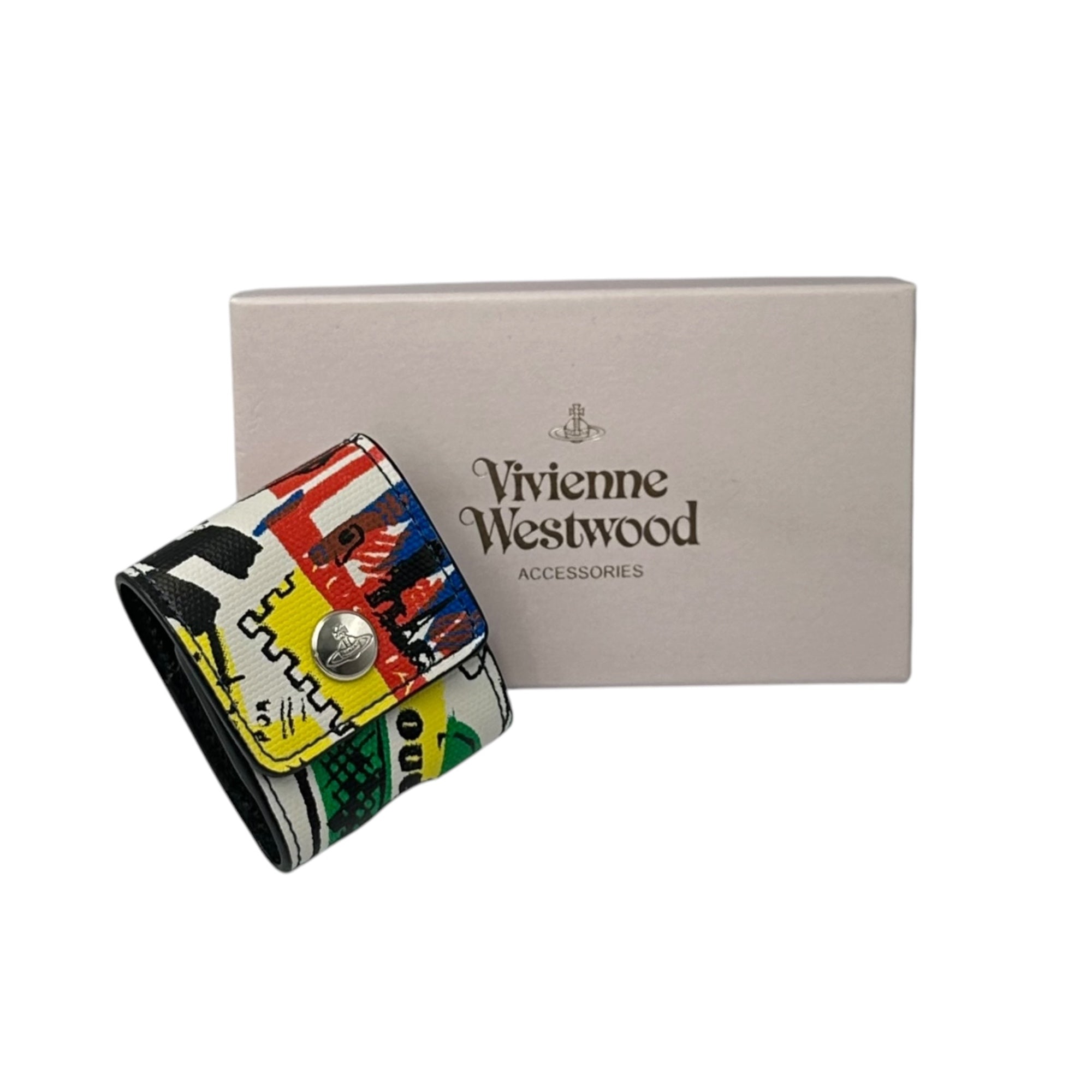 Vivienne Westwood(ヴィヴィアンウエストウッド) Multicolor Paint Earphone Case マルチカラー ペイント イヤホン ケース SW9521 マルチカラー