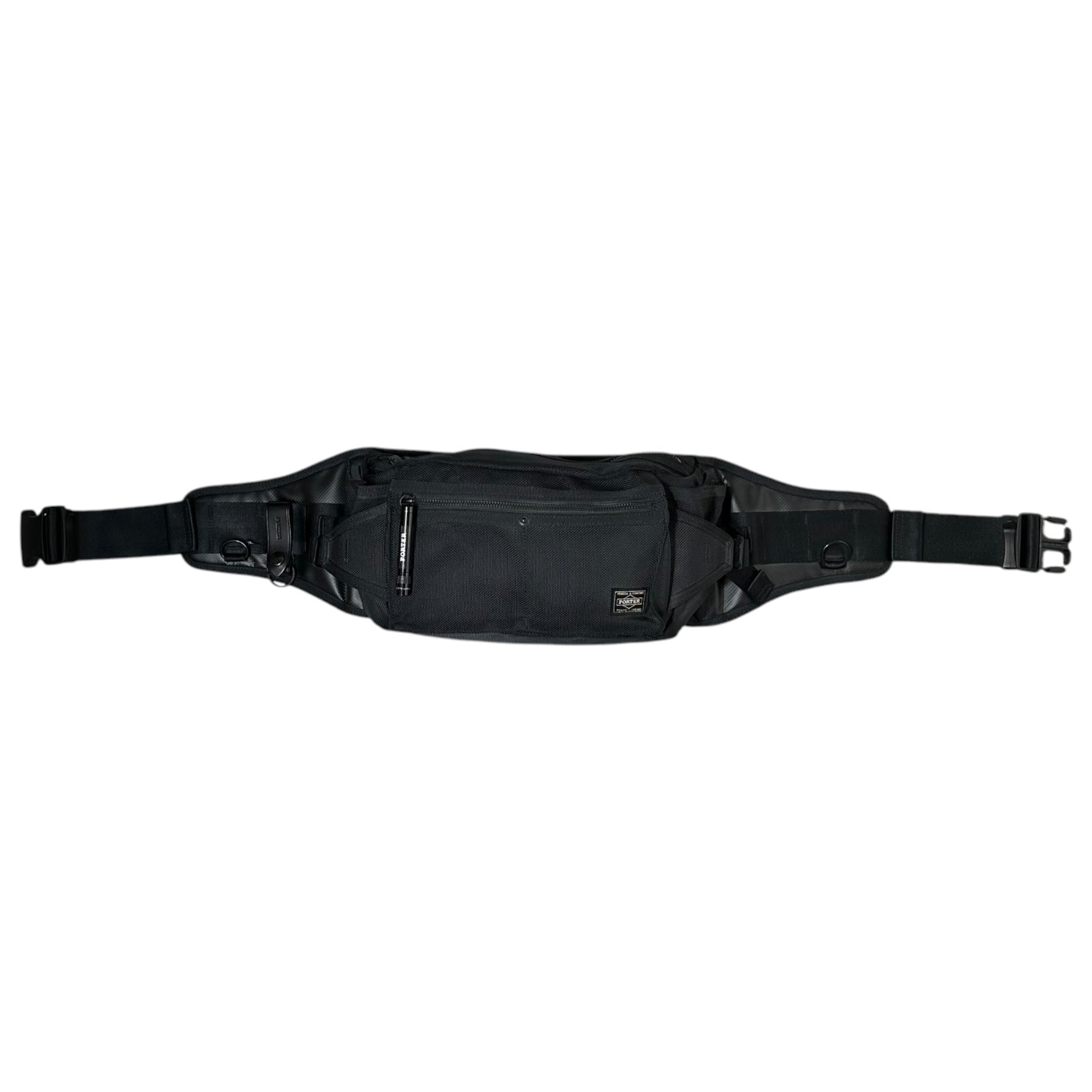 PORTER(ポーター) HEAT WAIST BAG ヒート ウエスト バッグ L 703-06978 ブラック ポーチ