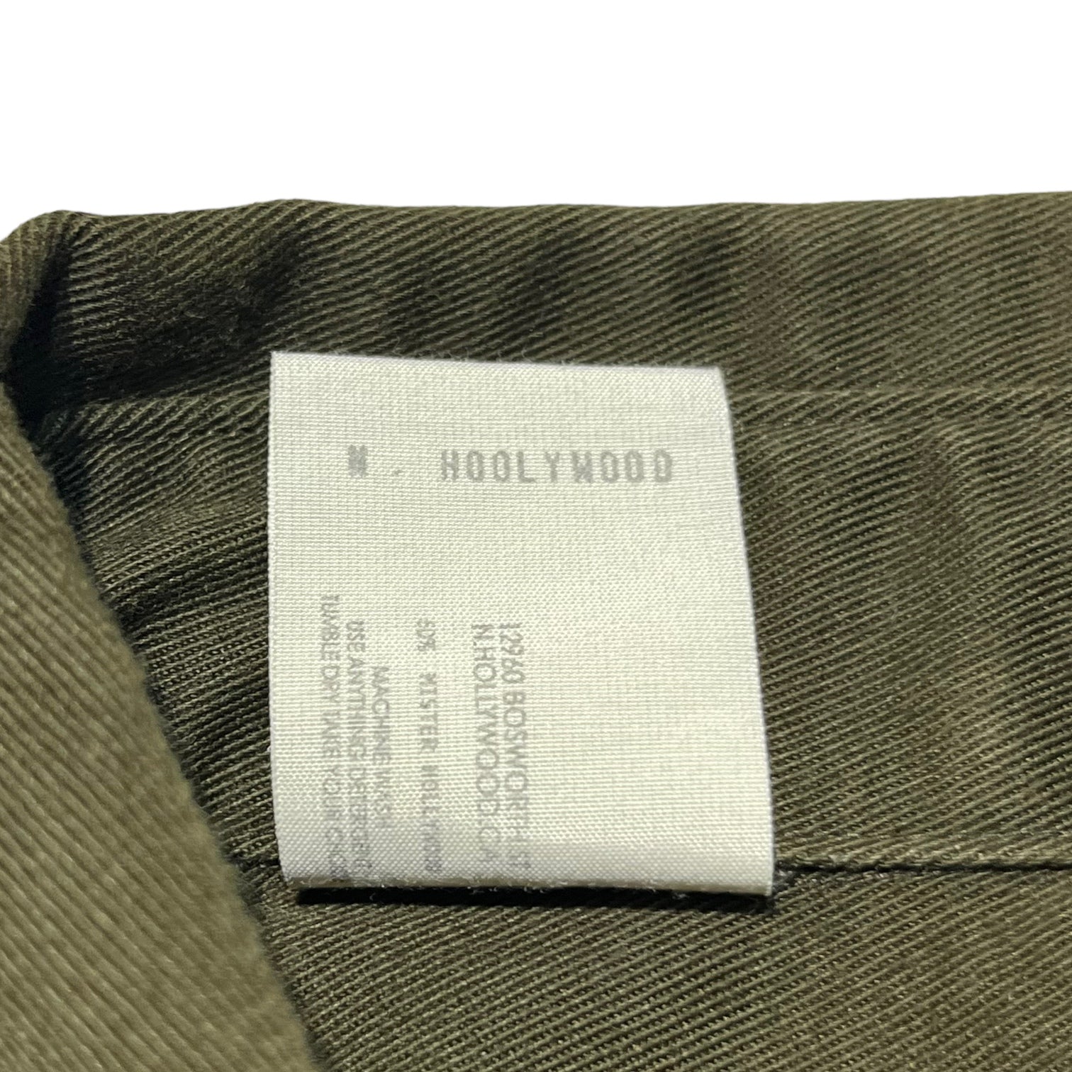 N.HOOLYWOOD(エヌハリウッド ミスターハリウッド) military type short sleeve shirt ミリタリータイプ 半袖 シャツ 101-SH20 36(S) カーキ