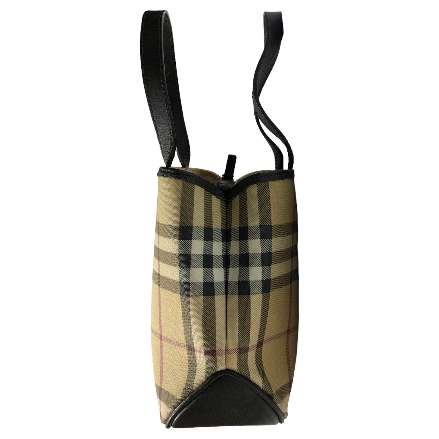 BURBERRY(バーバリー) ノヴァチェック ハンドバッグ ベージュ イタリア製 トート 鞄