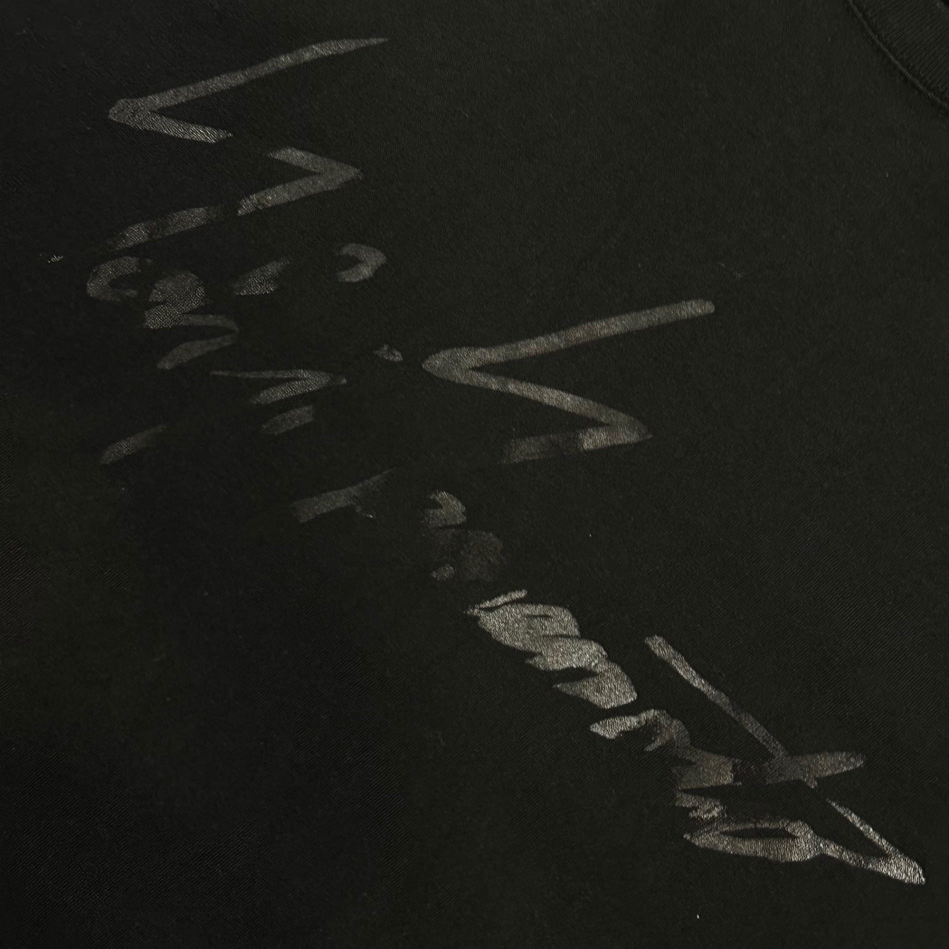 Ground Y(グラウンドワイ) Front-Logo L/S T-Shirt フロント ロゴ 長袖 Tシャツ GD-T37-071 3 ブラック
