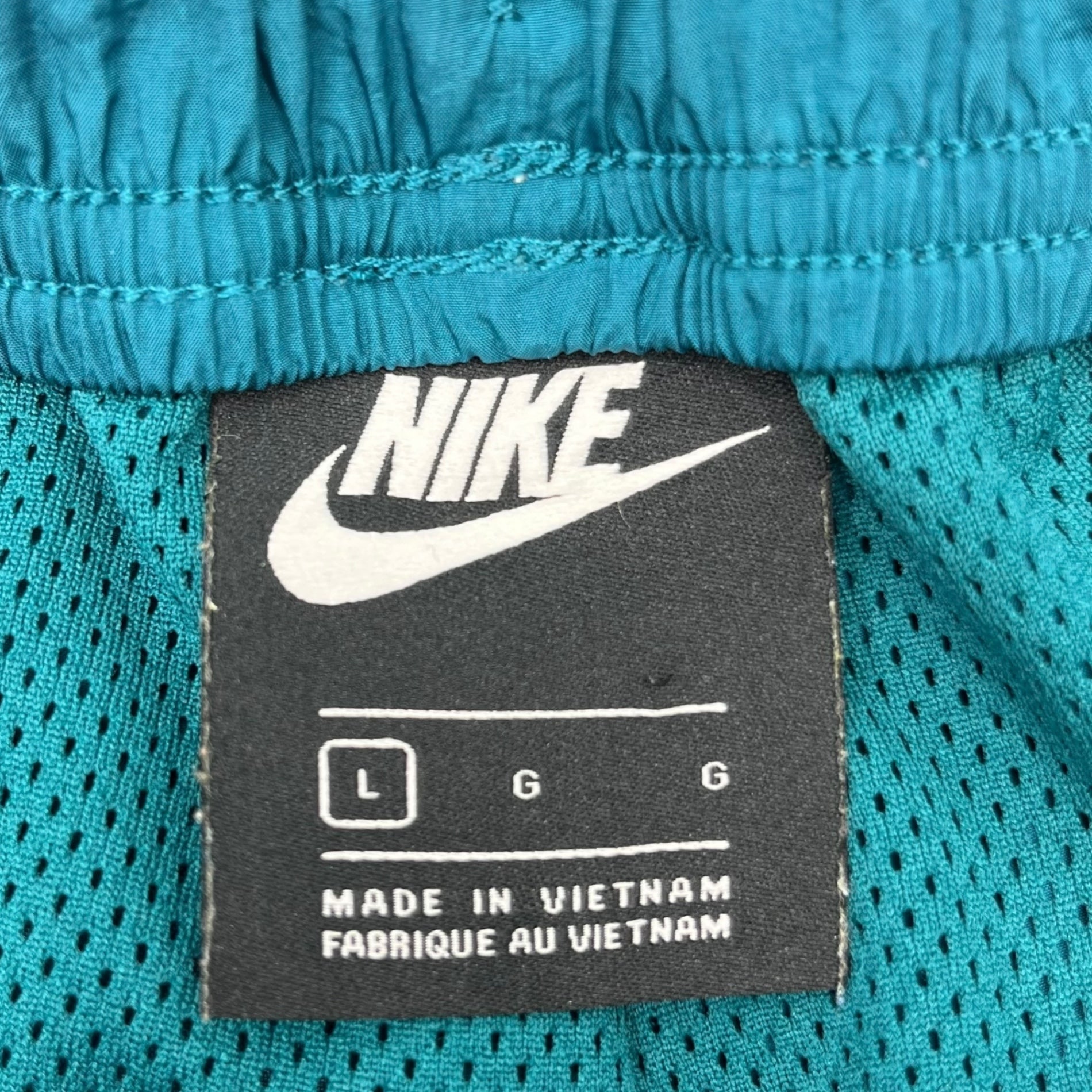 NIKE(ナイキ) Side Line Swoosh Woven Pants サイドライン スウッシュ ウーブン パンツ CV9180-381 L グリーン×パープル ナイロン トラック