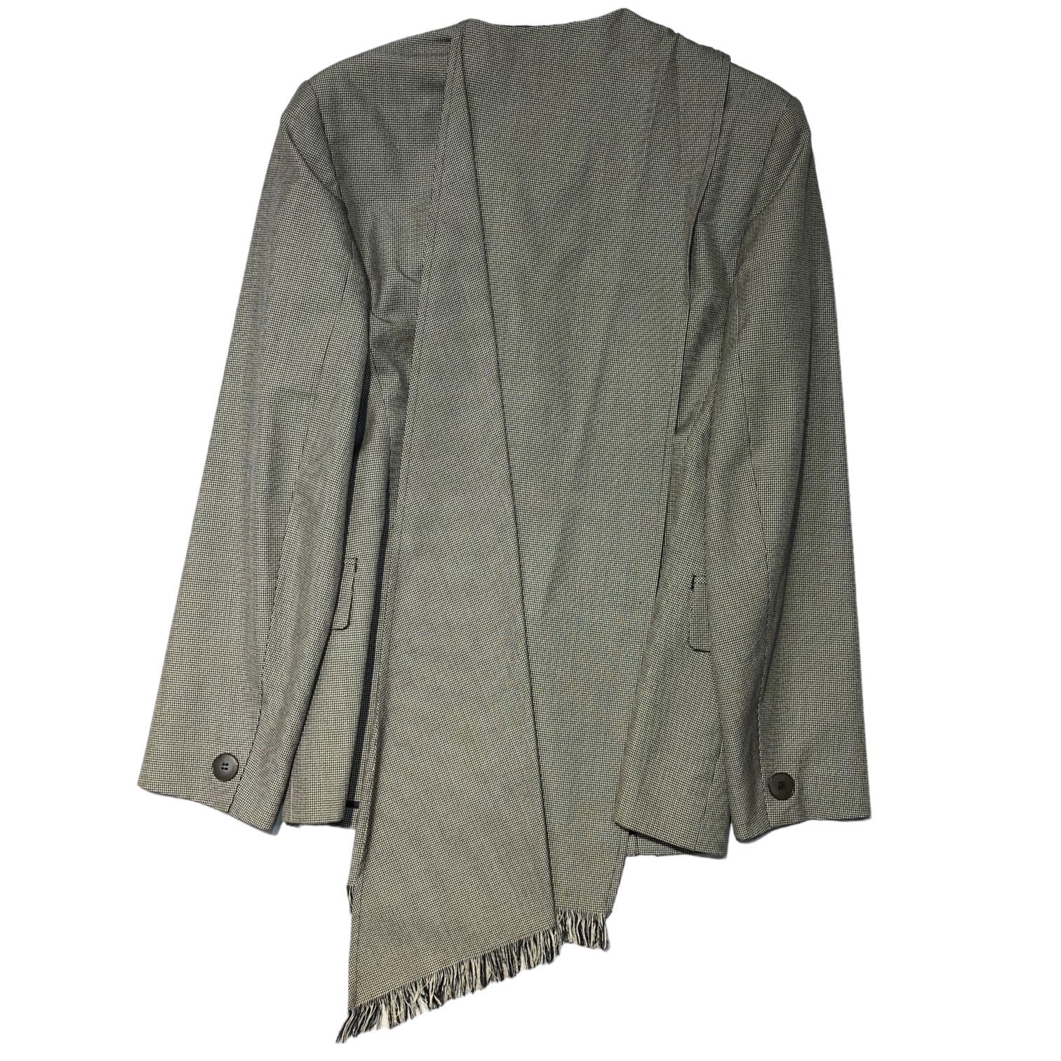 Jean Paul GAULTIER FEMME(ジャンポールゴルチエファム) 90's 3B stole design jacket 3B ストール デザイン ジャケット 40(L程度) グレー テーラード アーカイブ